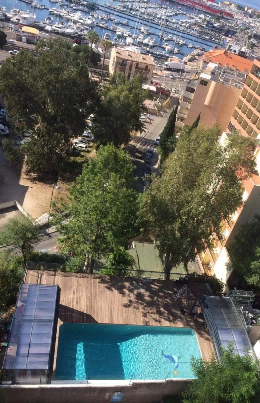 Bird's eye view in Castel Vecchio