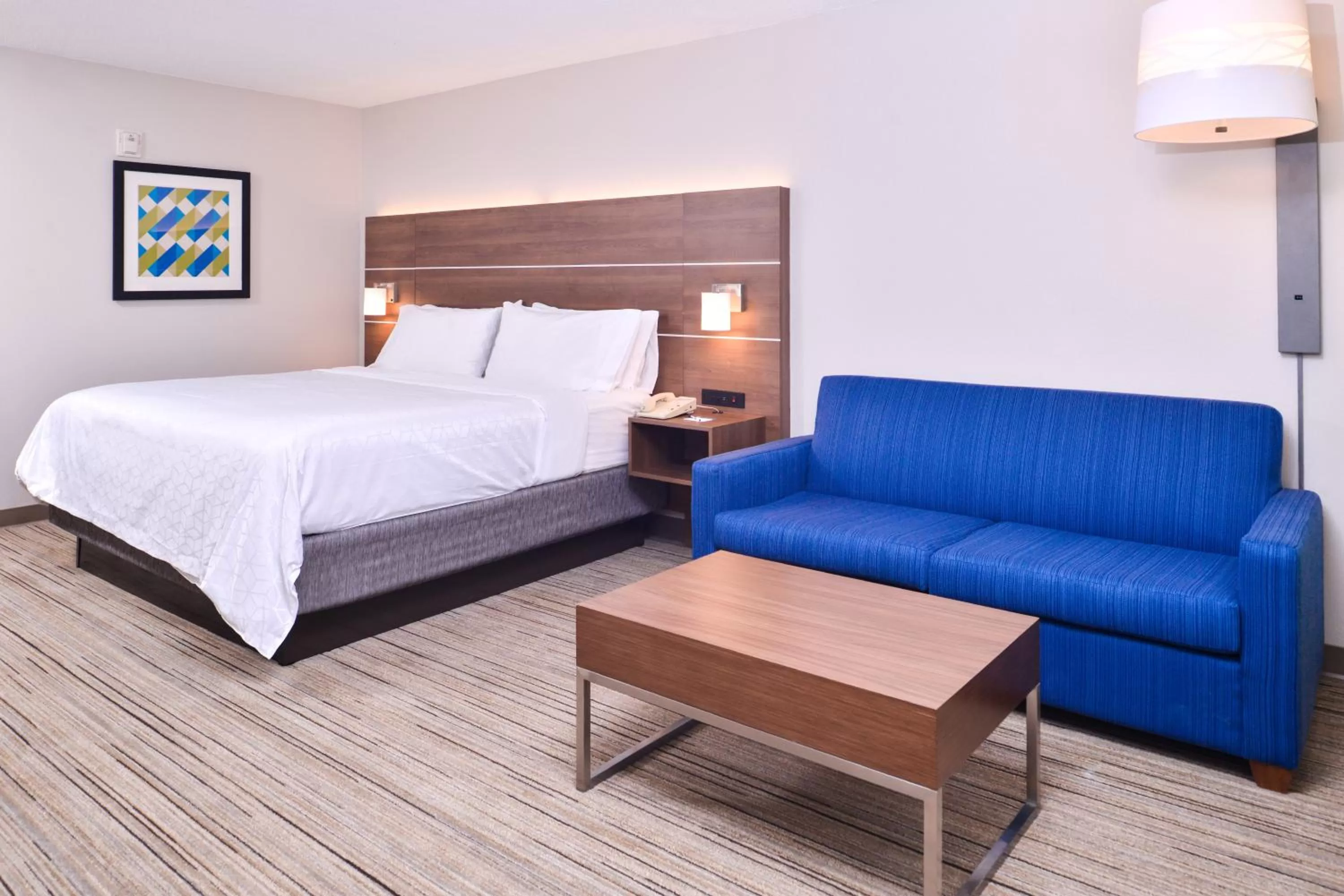 Photo of the whole room, Bed in Holiday Inn Express Hotel & Suites Tampa-Anderson Road-Veterans Exp by IHG