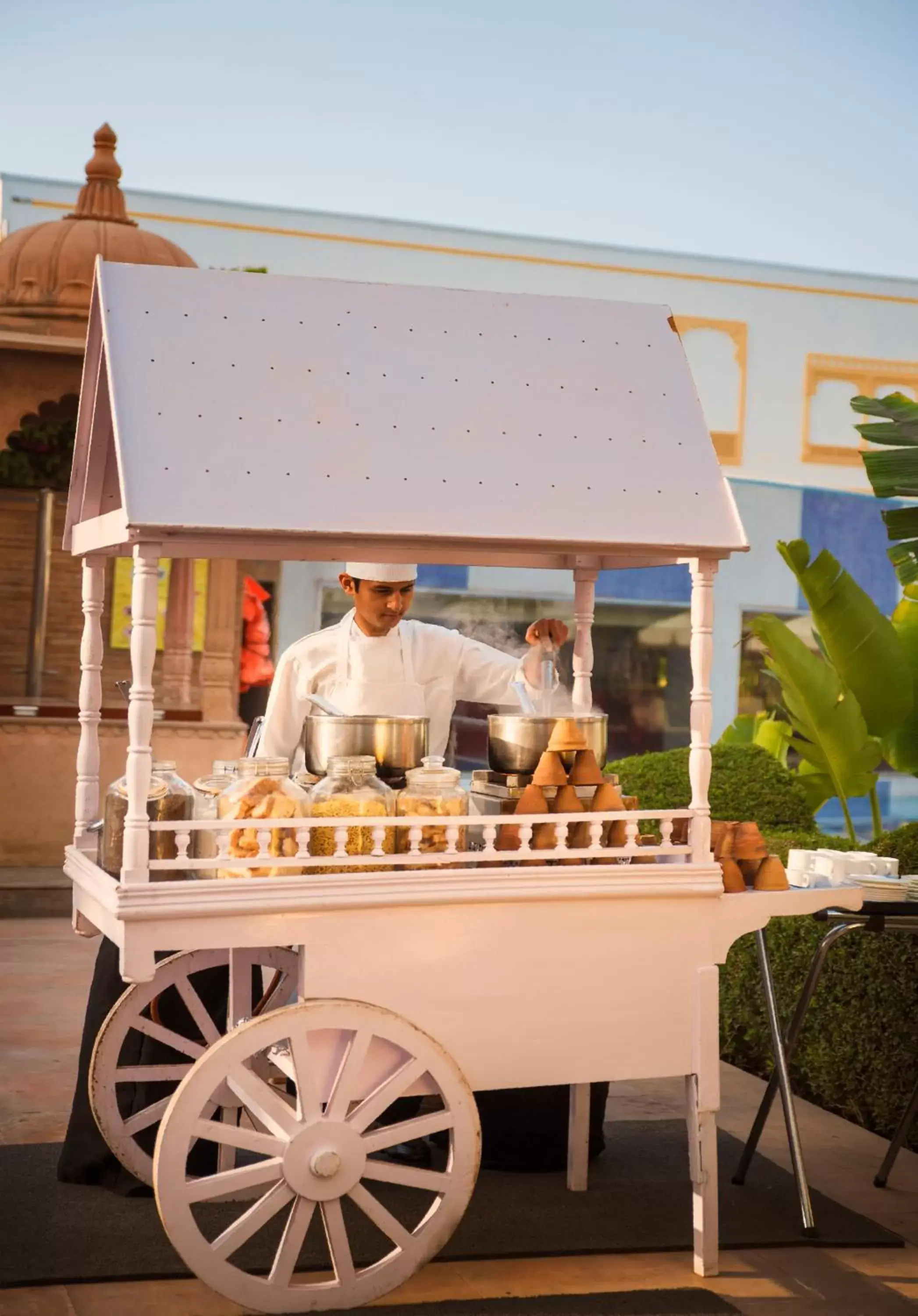 Staff in Radisson Blu Udaipur Palace Resort & Spa