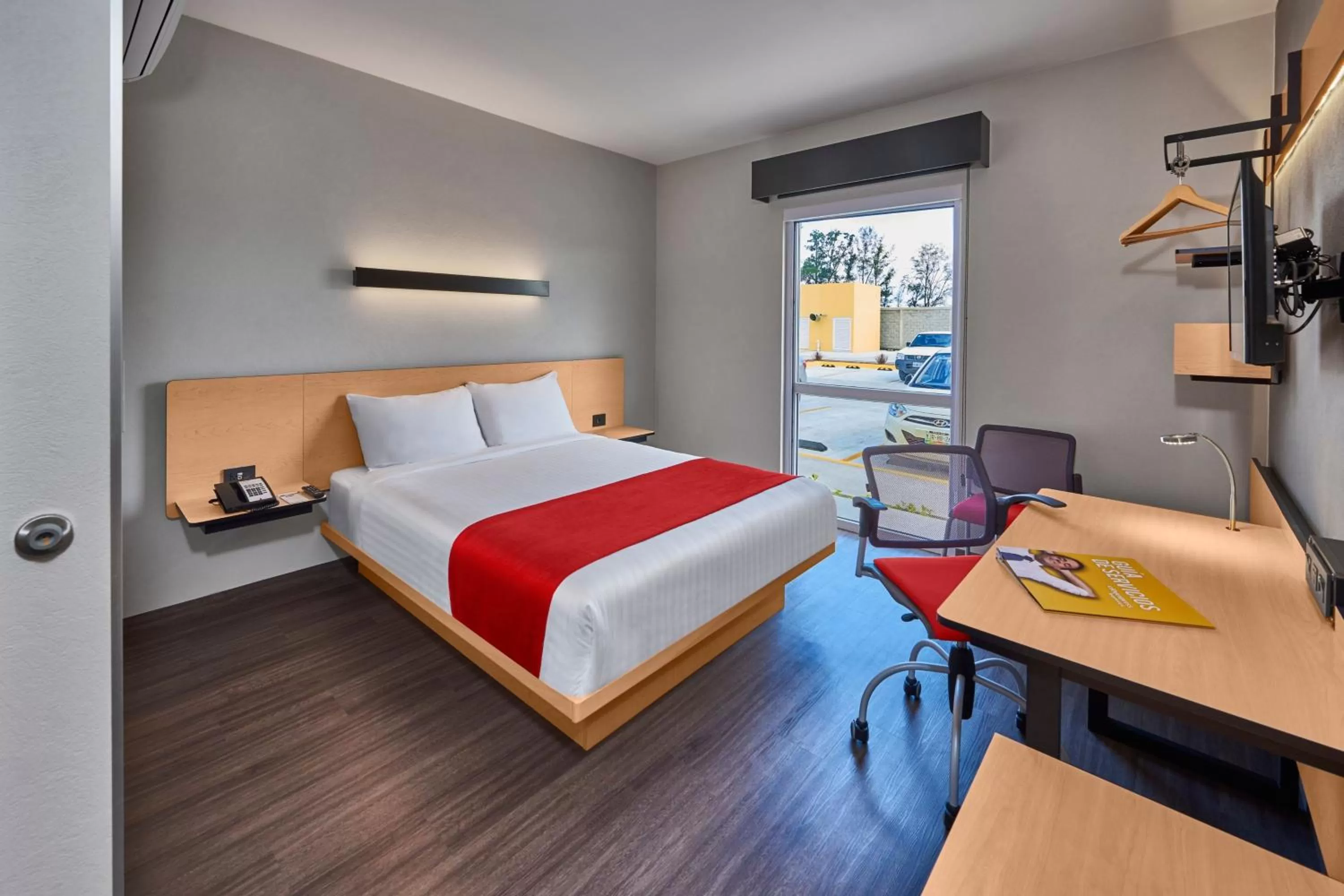 Bedroom, Bed in City Express by Marriott Celaya Galerias