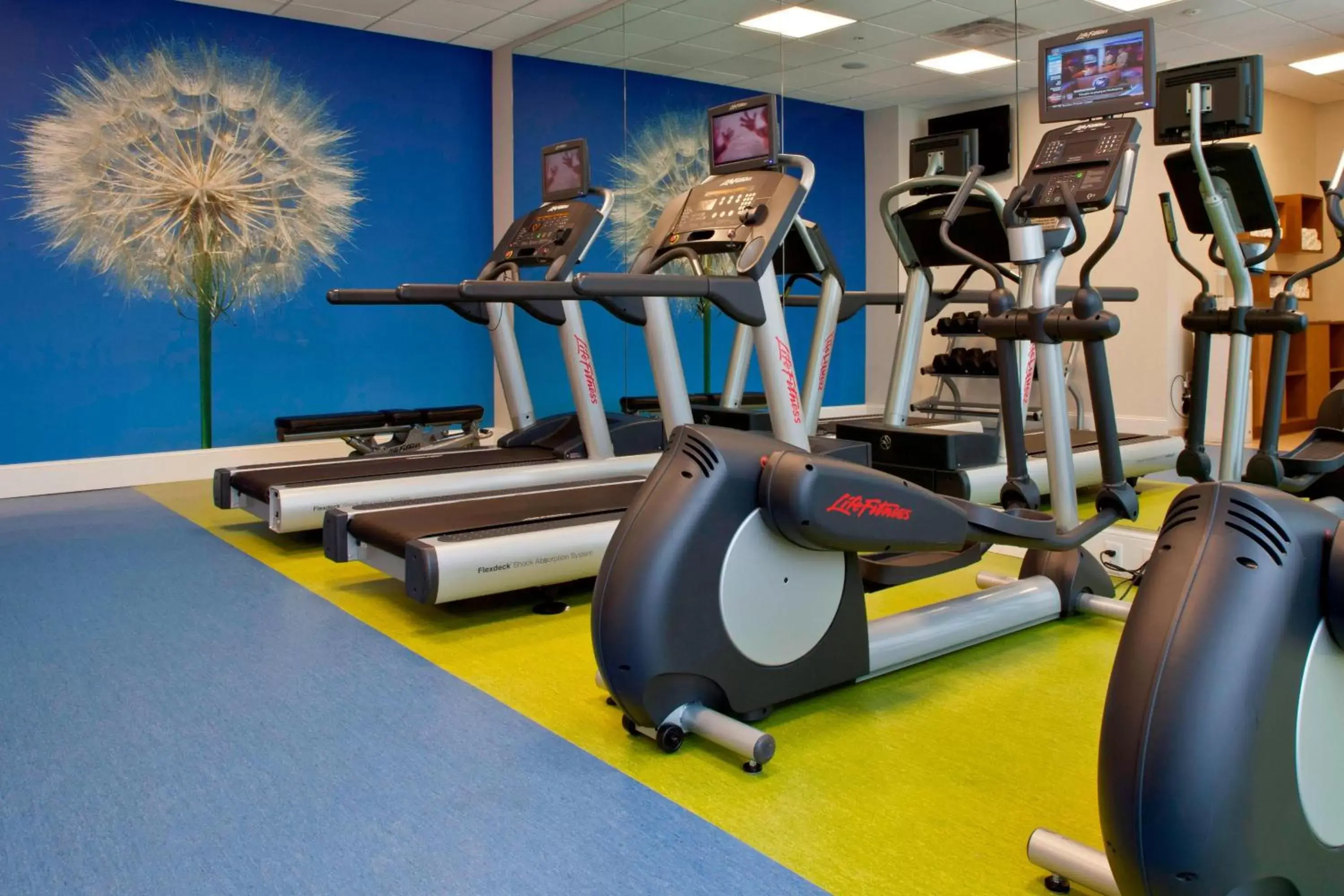 Fitness centre/facilities, Fitness Center/Facilities in SpringHill Suites by Marriott Huntsville Downtown