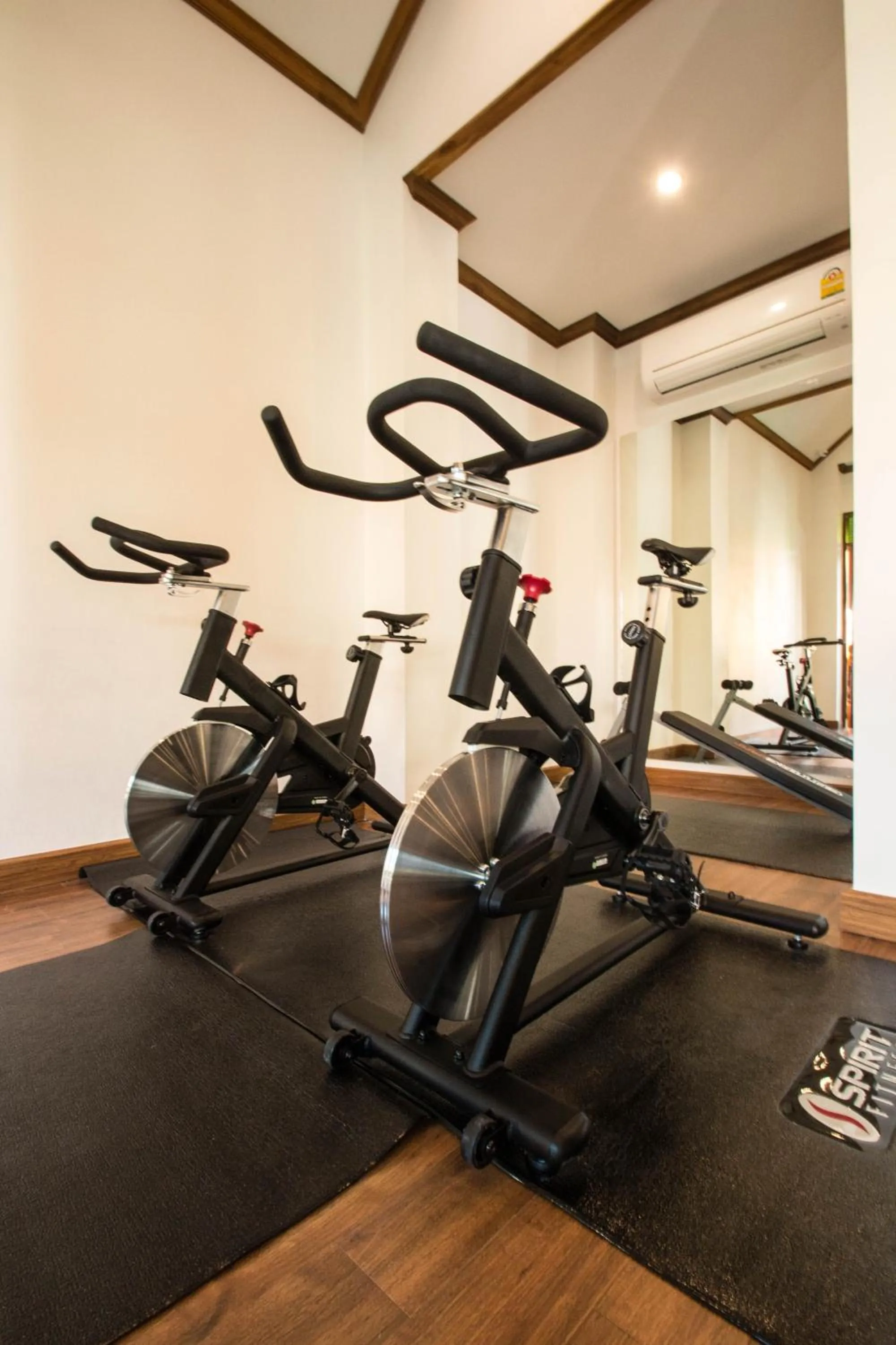Fitness centre/facilities in Pingviman Hotel