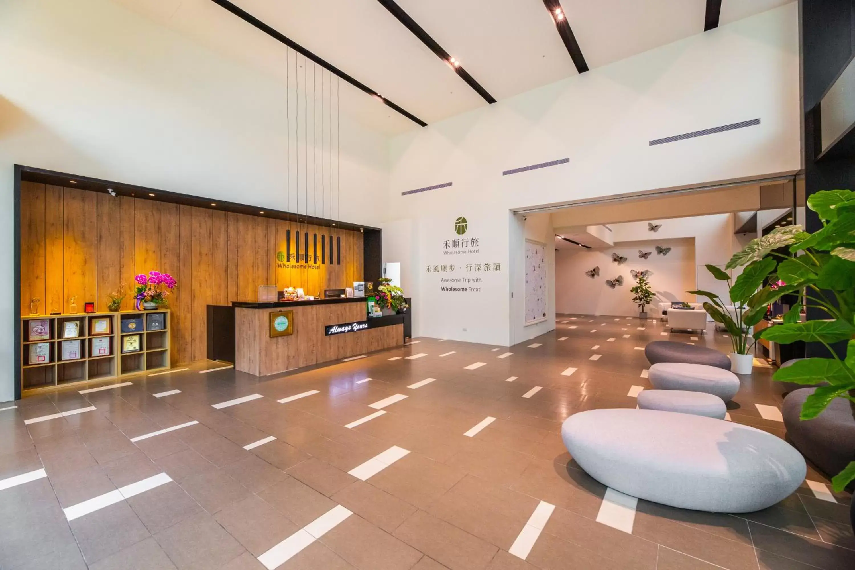 Property building, Lobby/Reception in Wholesome Hotel