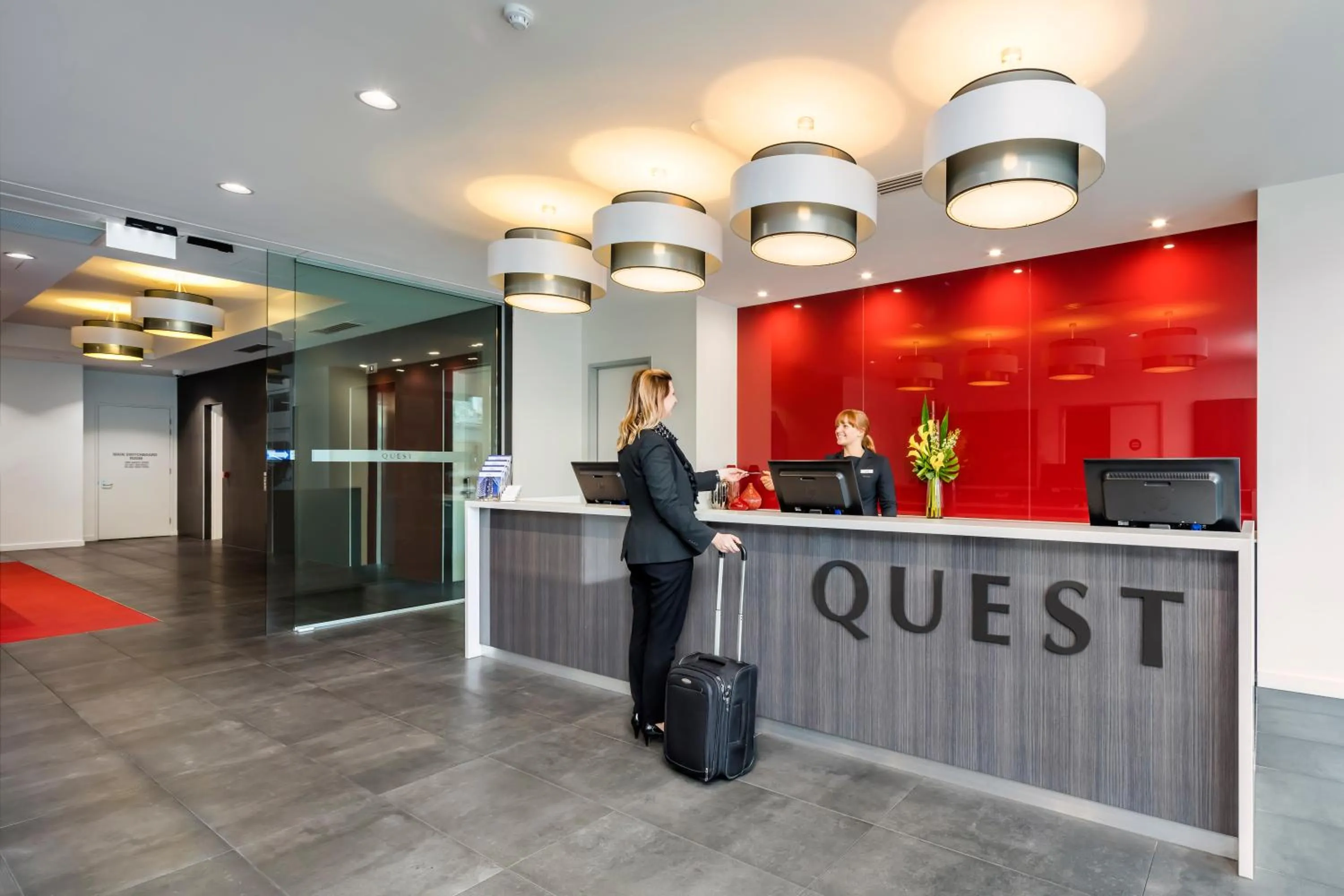 Lobby or reception in Quest on Franklin