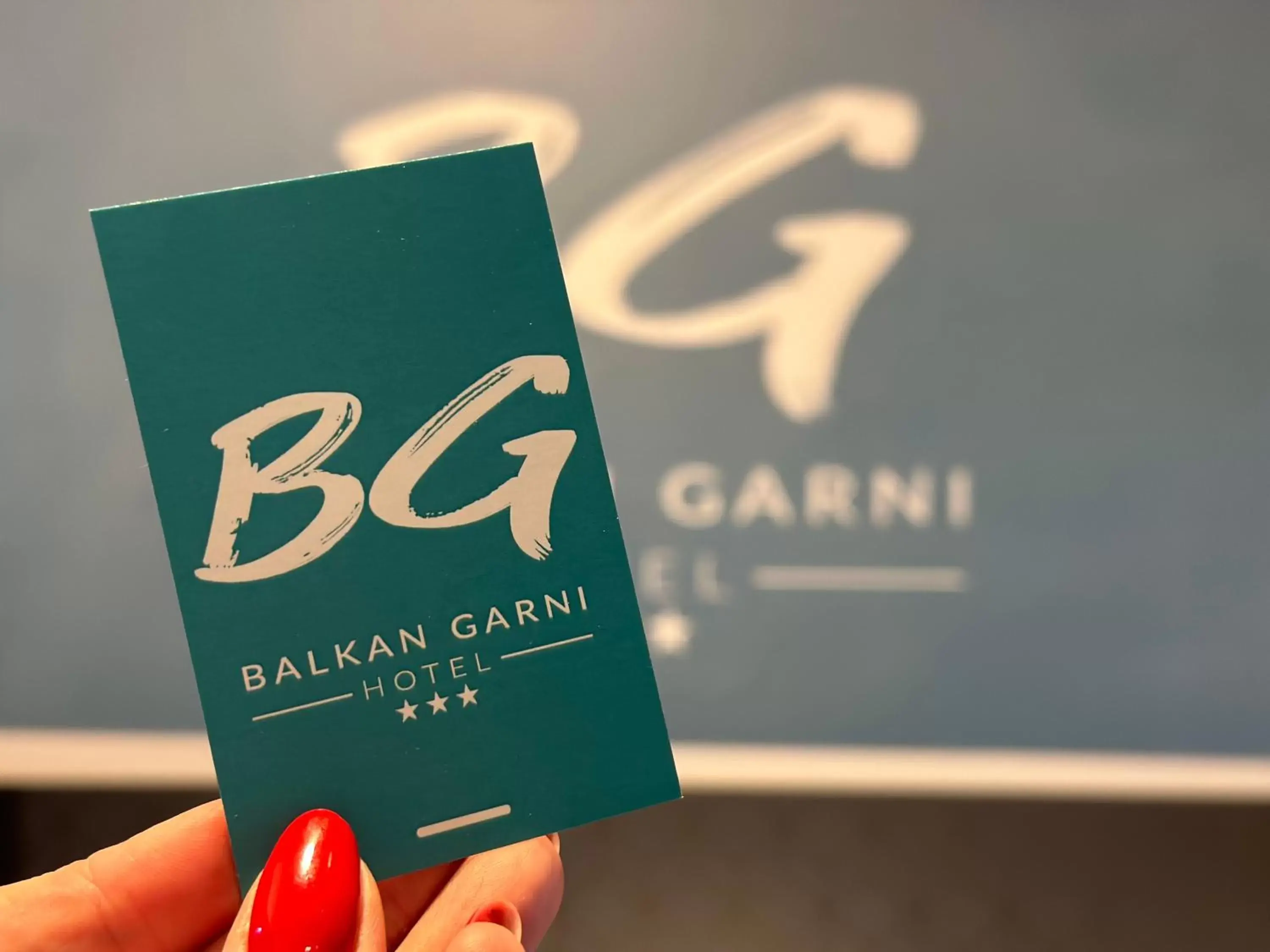 Logo/Certificate/Sign in Balkan Hotel Garni