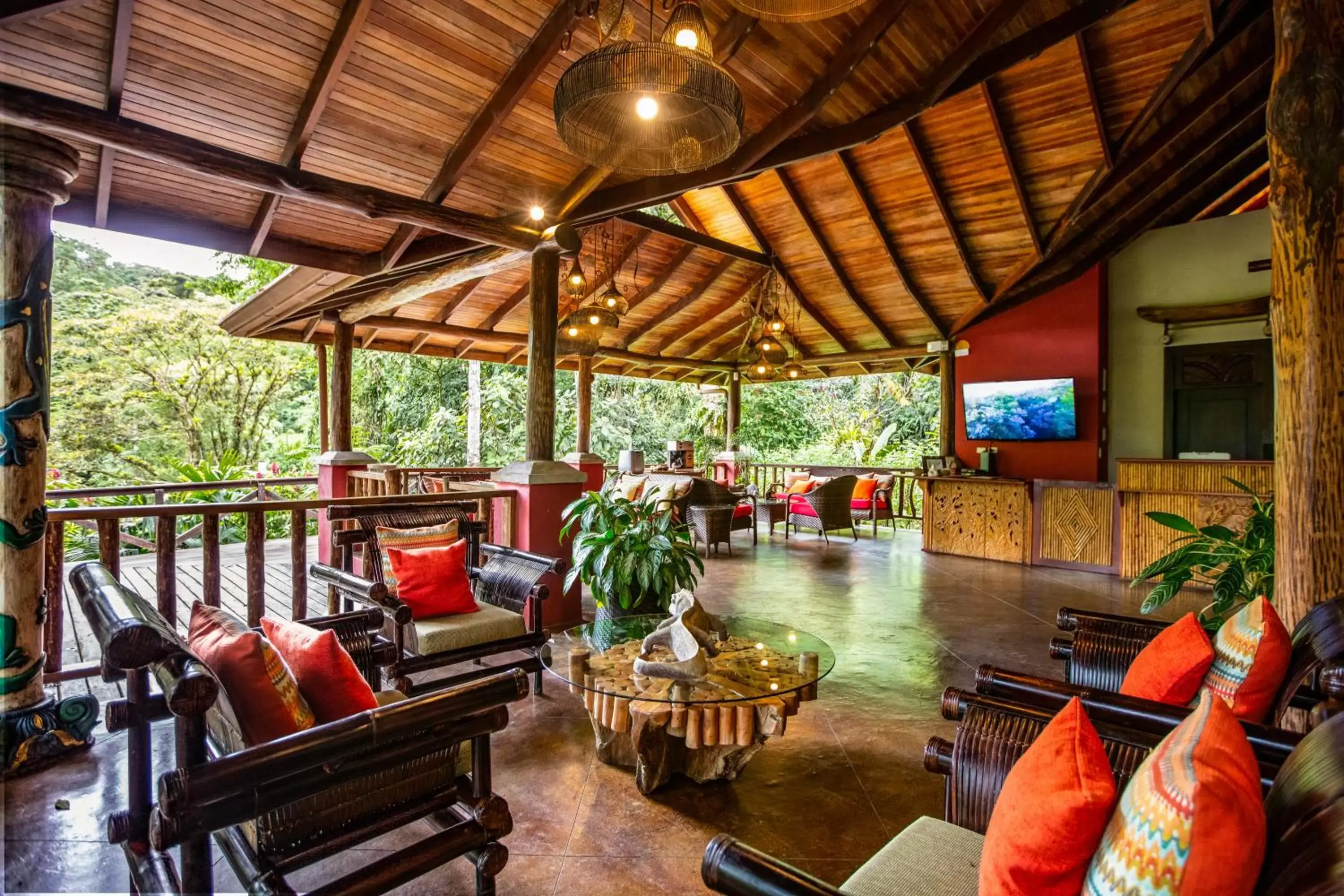 Lobby or reception in Lost Iguana Resort and Spa