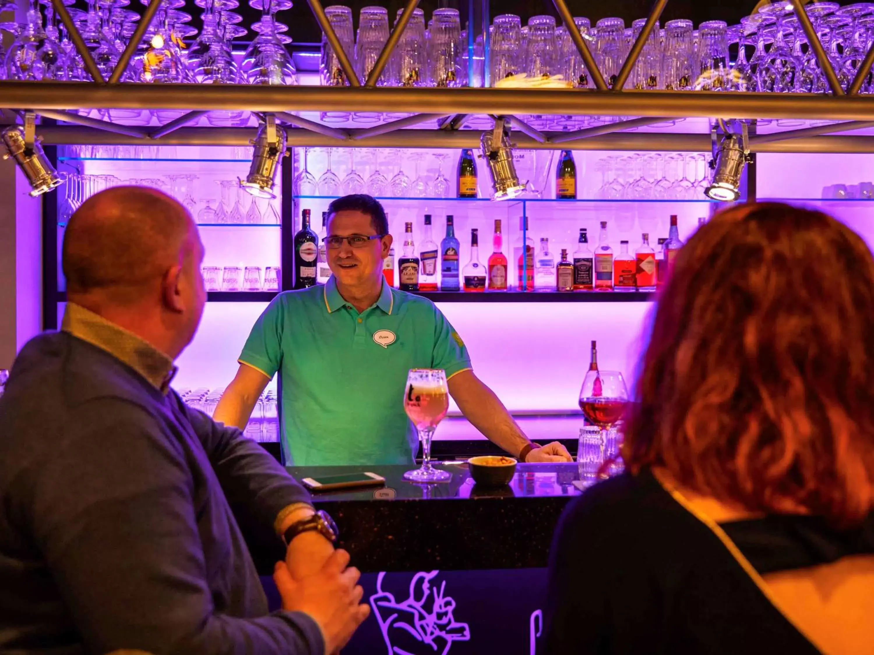 Lounge or bar in ibis Styles Liege Guillemins Lounge or bar in ibis Styles Liege Guillemins