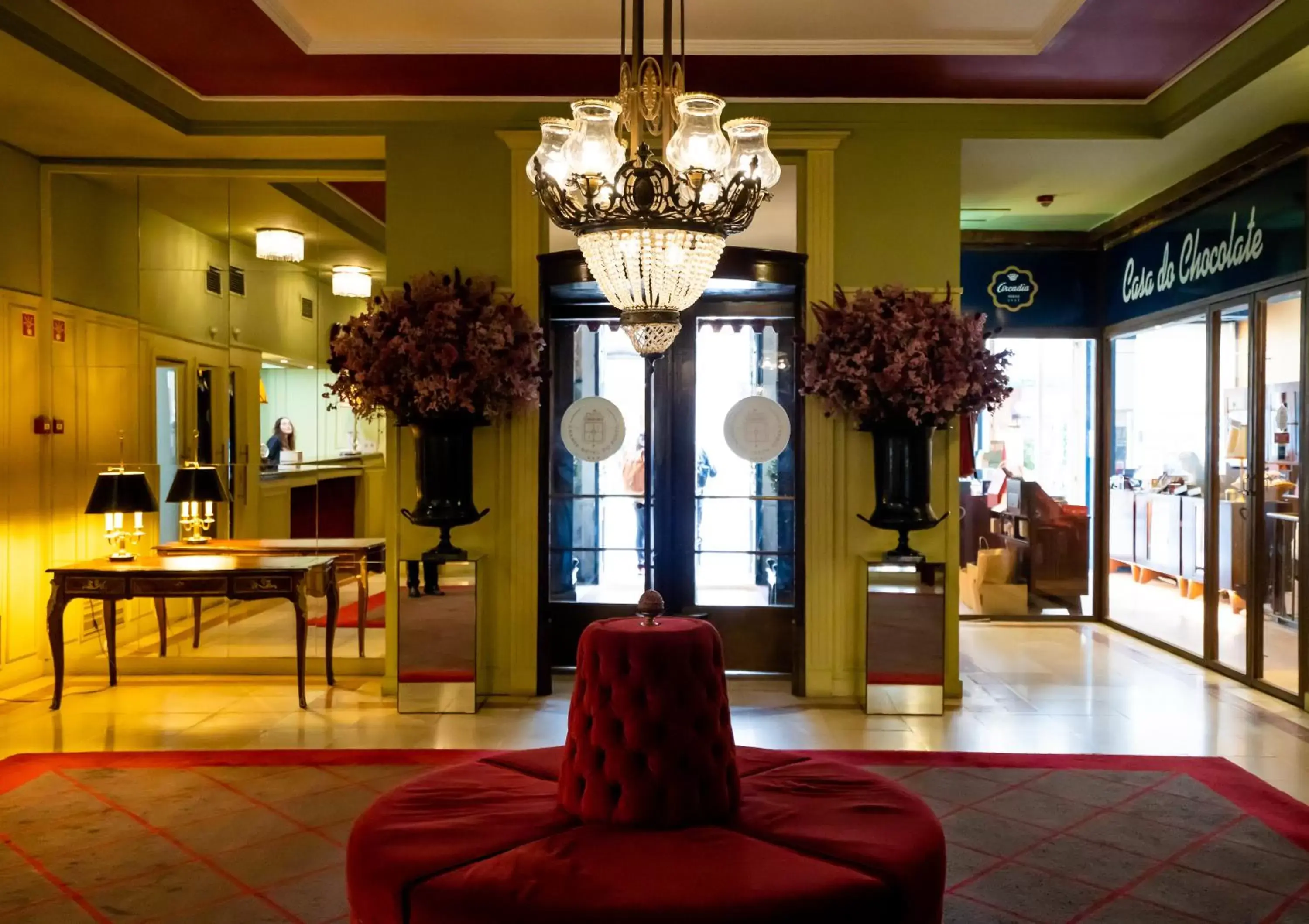 Lobby/Reception in Grande Hotel do Porto
