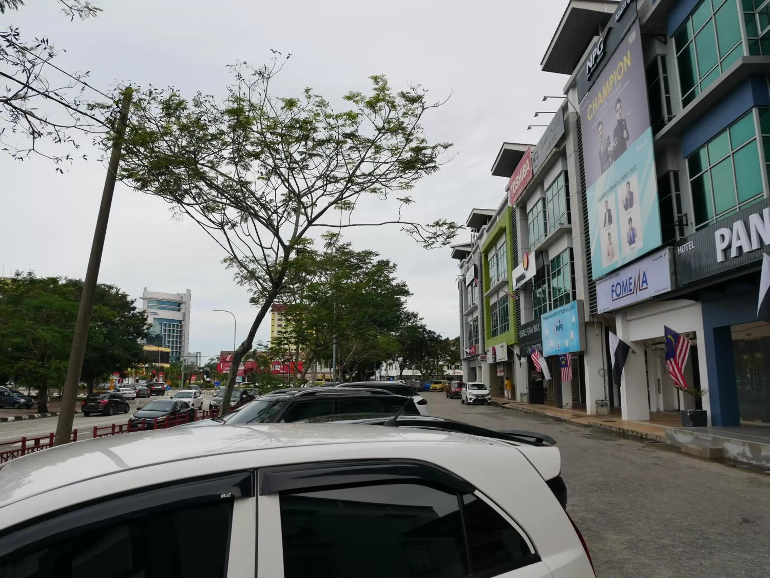 Street view, Neighborhood in Pantai Regal City Hotel