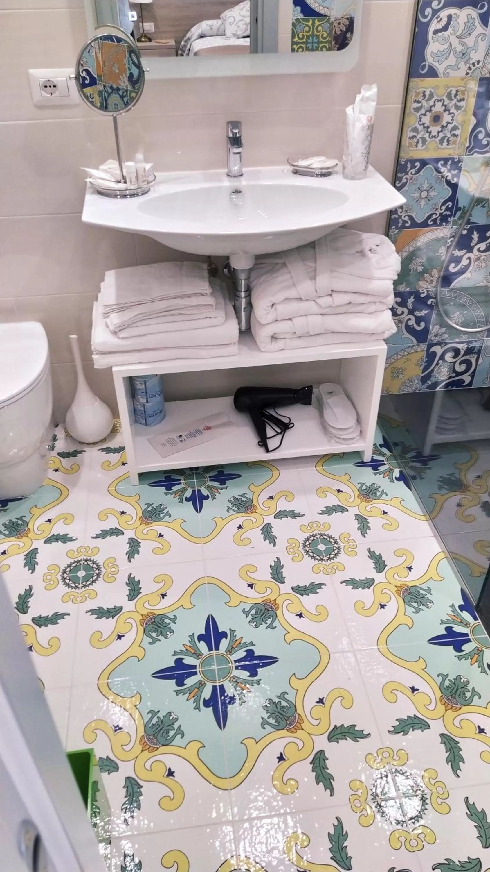 Shower in B&B La Stazione