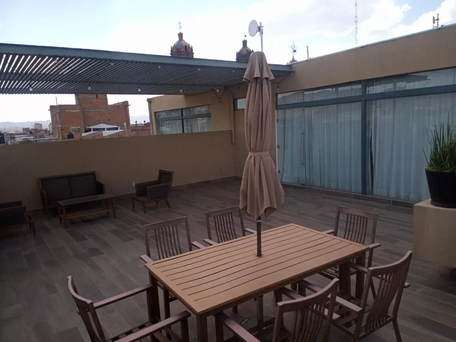 Balcony/Terrace in Gran Hotel Concordia San Luis Potosi