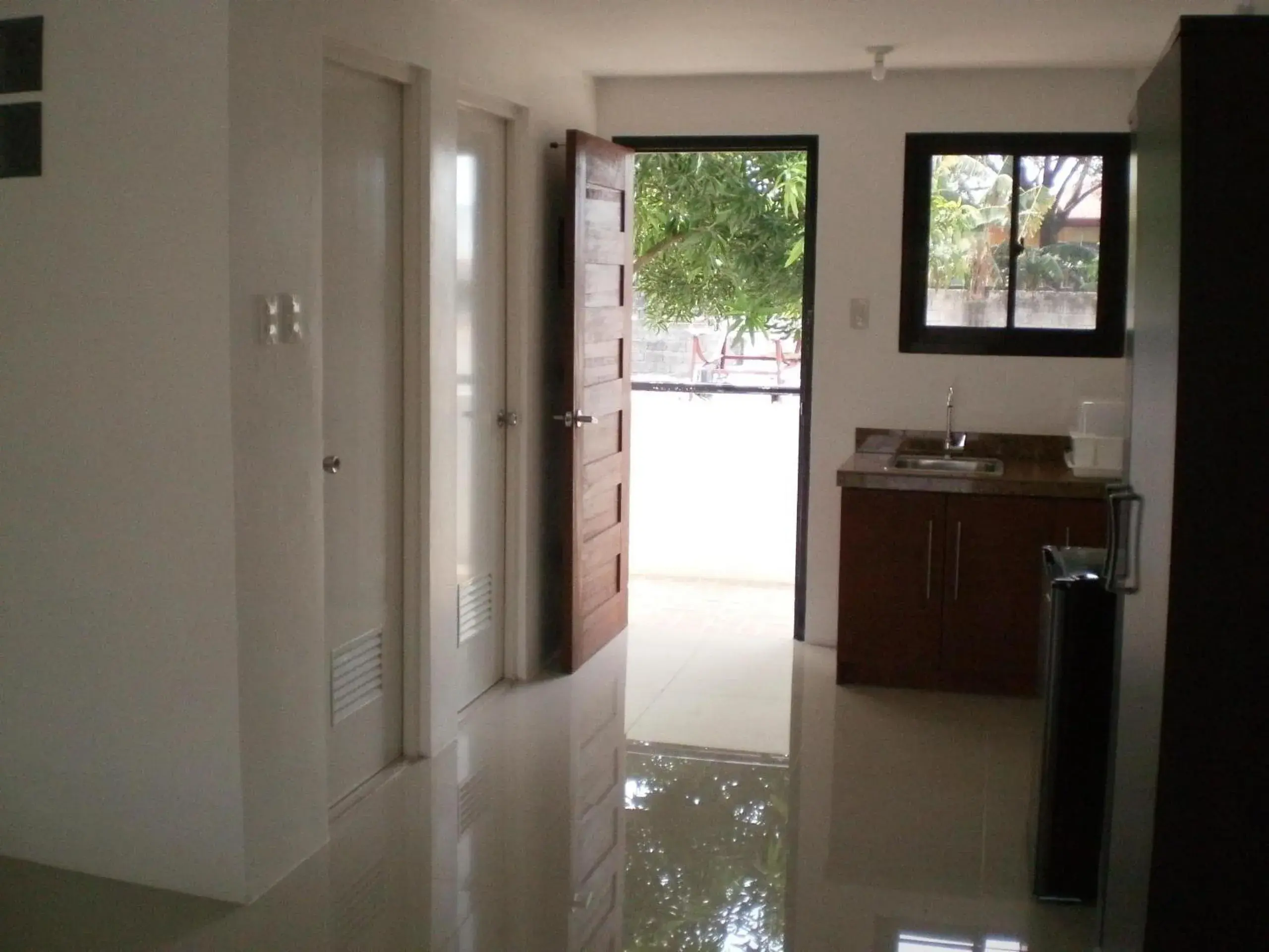 Photo of the whole room, Kitchen/Kitchenette in The Palines Apartment and Guesthouse