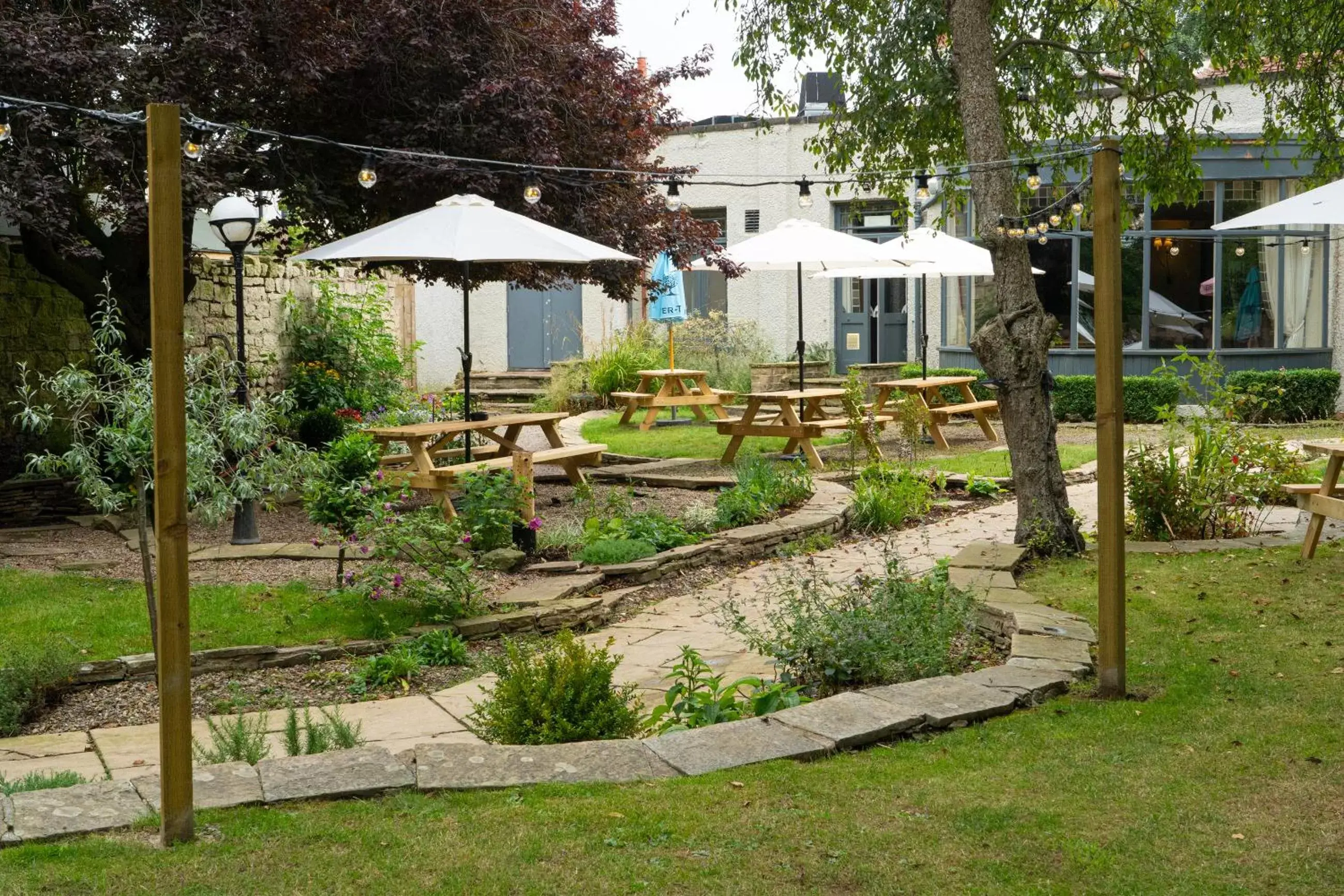 Balcony/Terrace, Garden in The Inn South Stainley