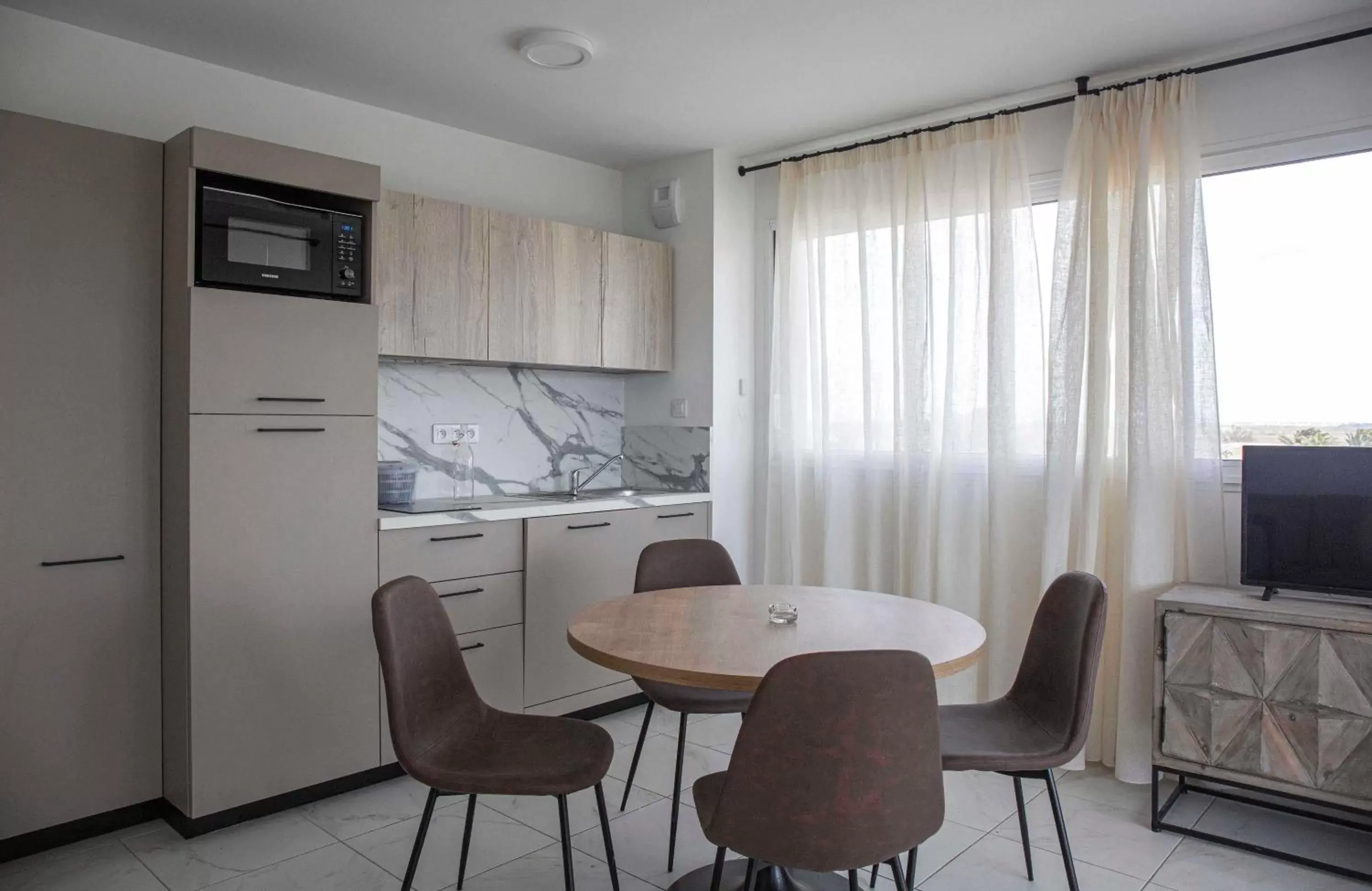 TV and multimedia, Kitchen/Kitchenette in Résidence Pierre & Vacances Premium Horizon Golf