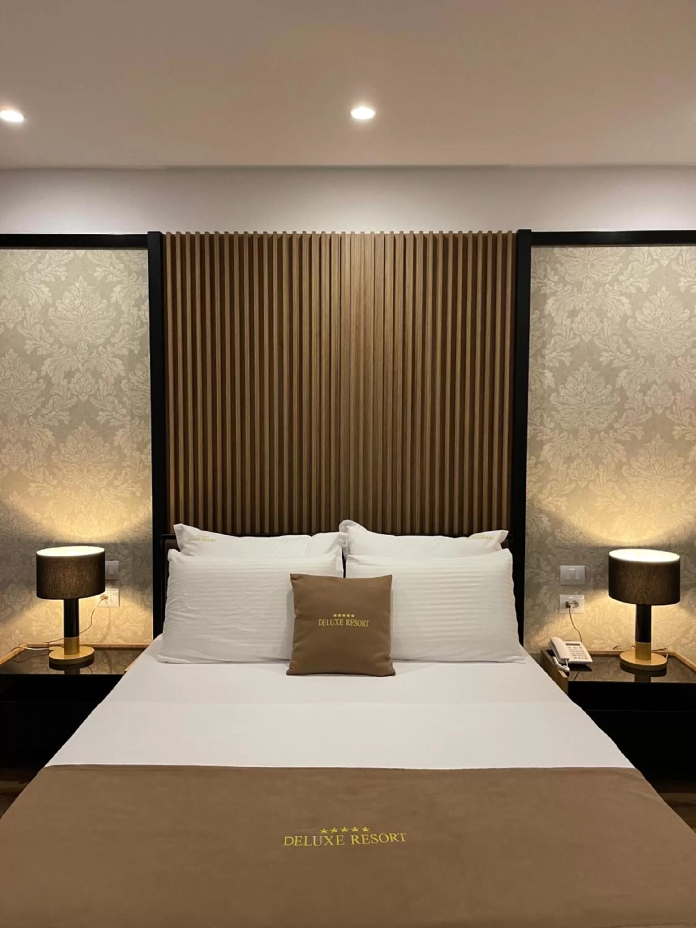 Bed in Deluxe Resort and SPA