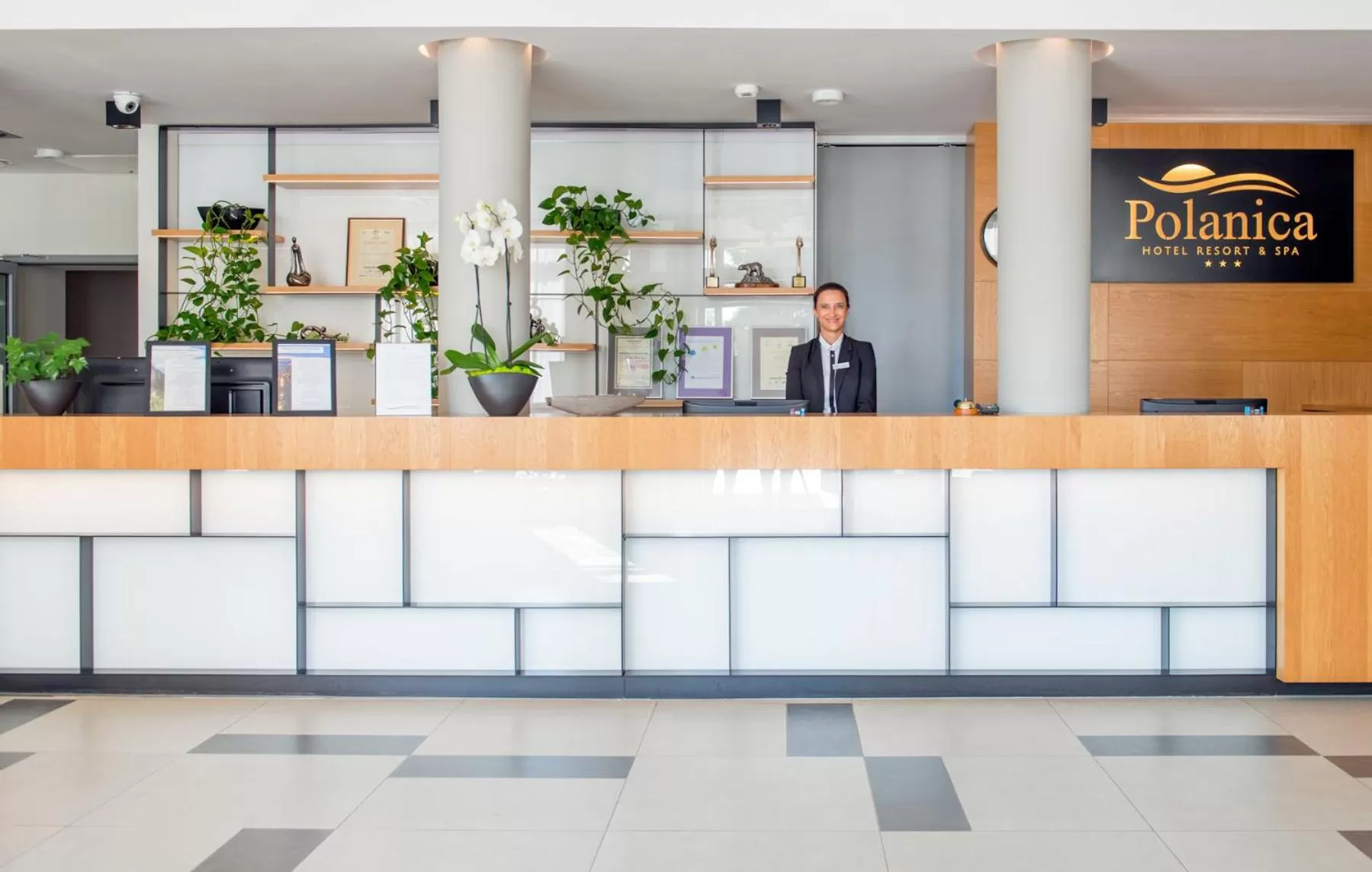 Lobby or reception in Hotel Polanica Resort & Spa