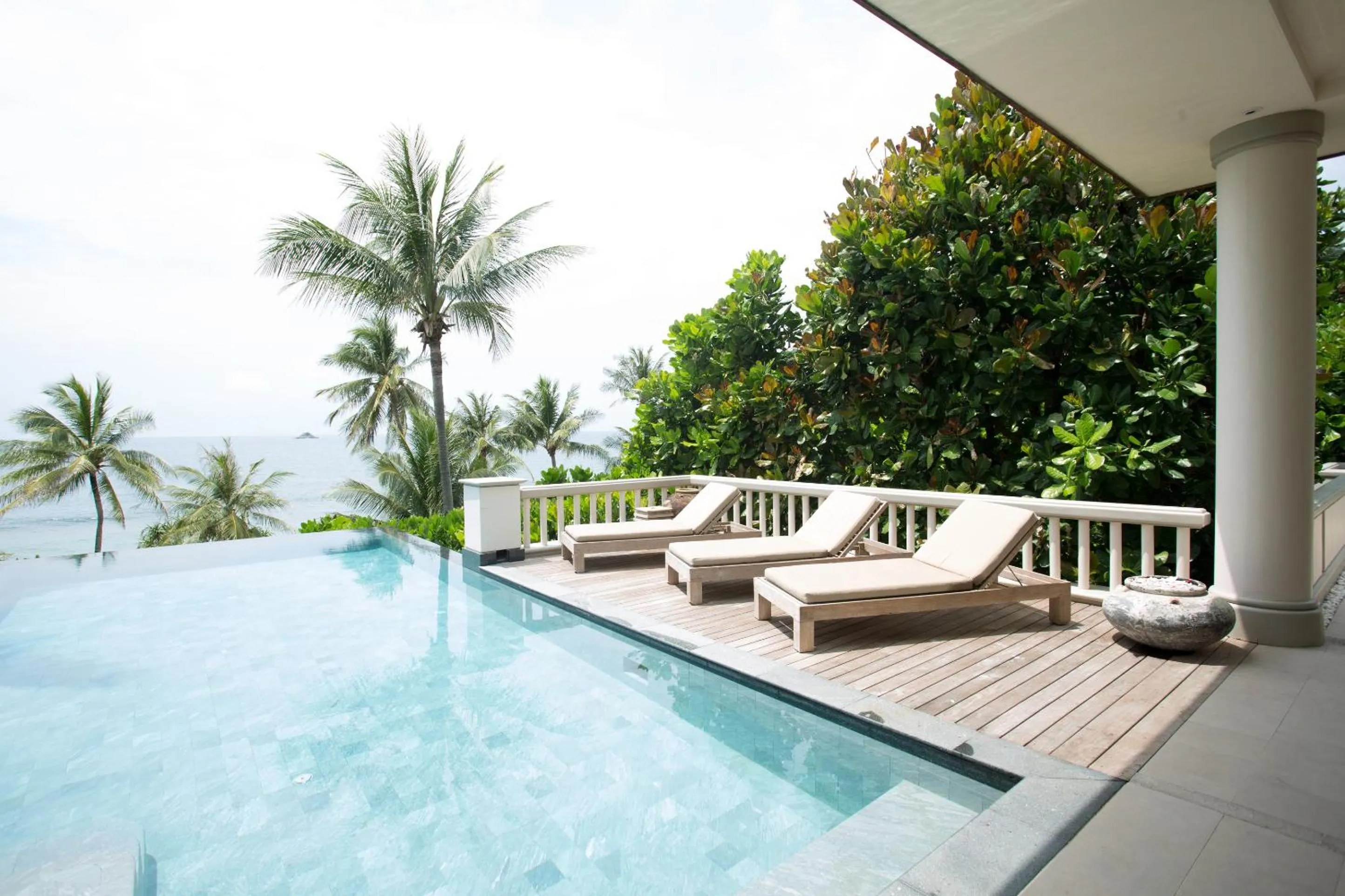 Balcony/Terrace in Trisara Villas & Residences Phuket