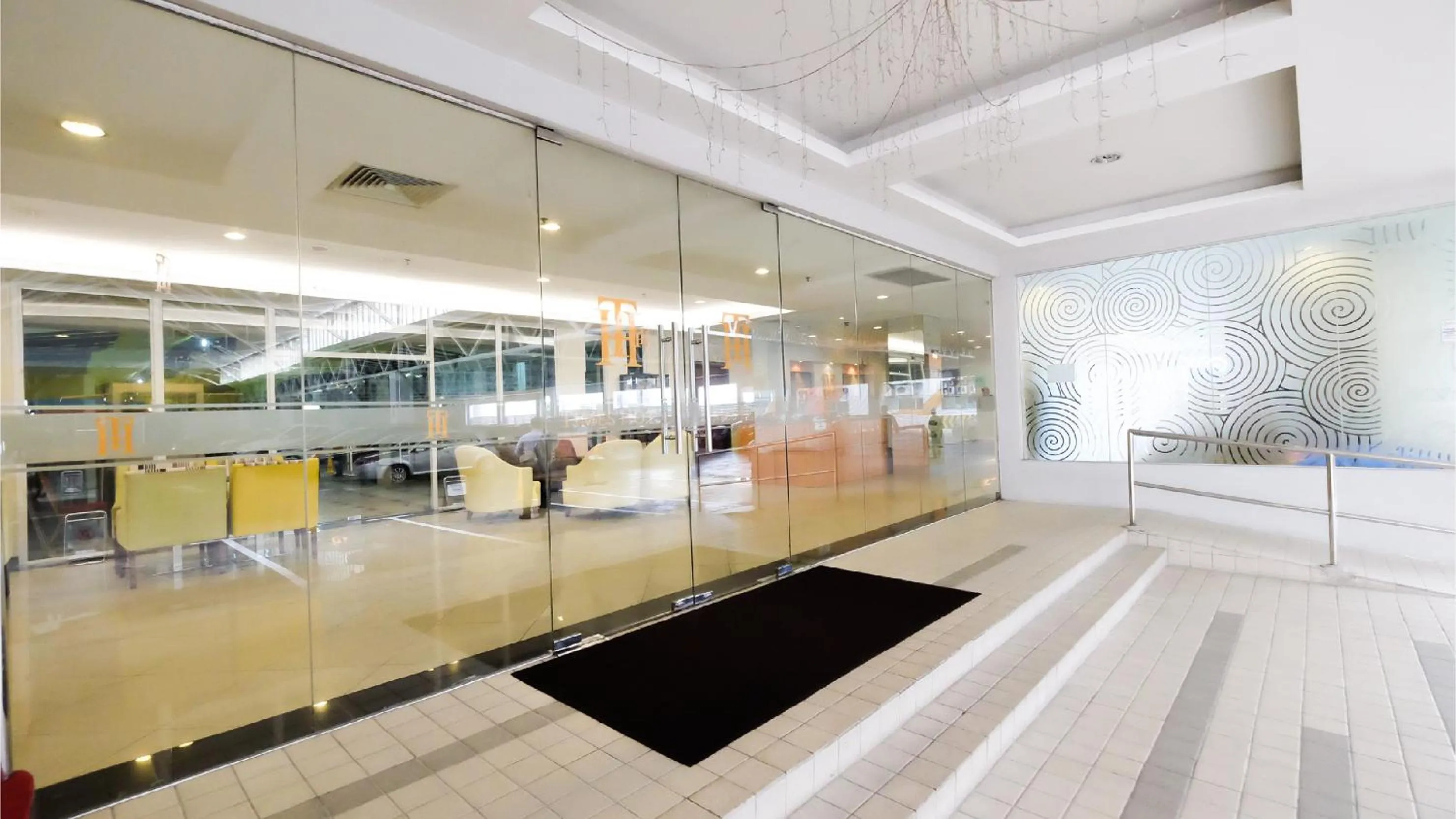 Facade/entrance in Times Hotel Brunei