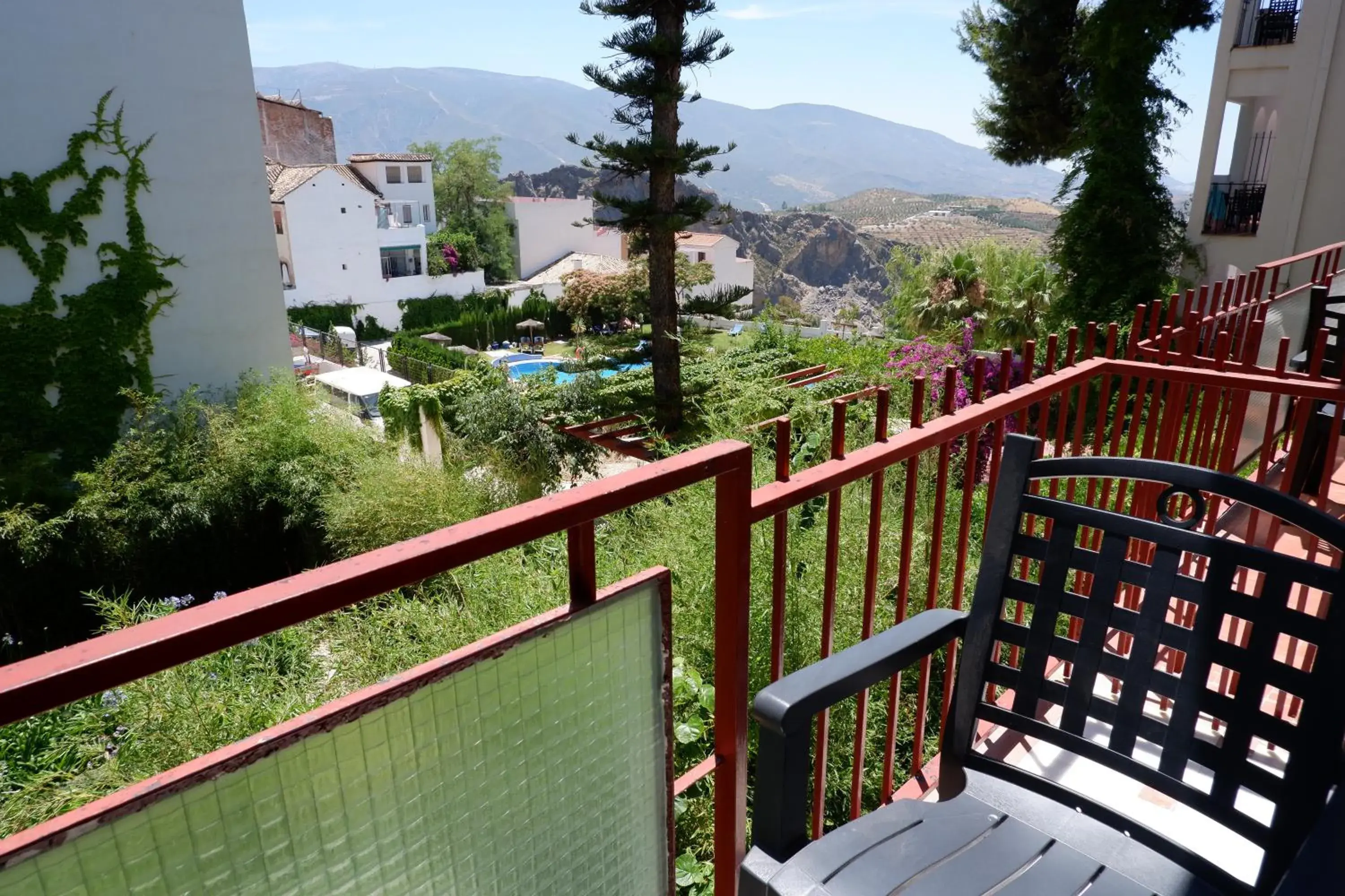 Mountain view, Balcony/Terrace in Hotel Andalucia