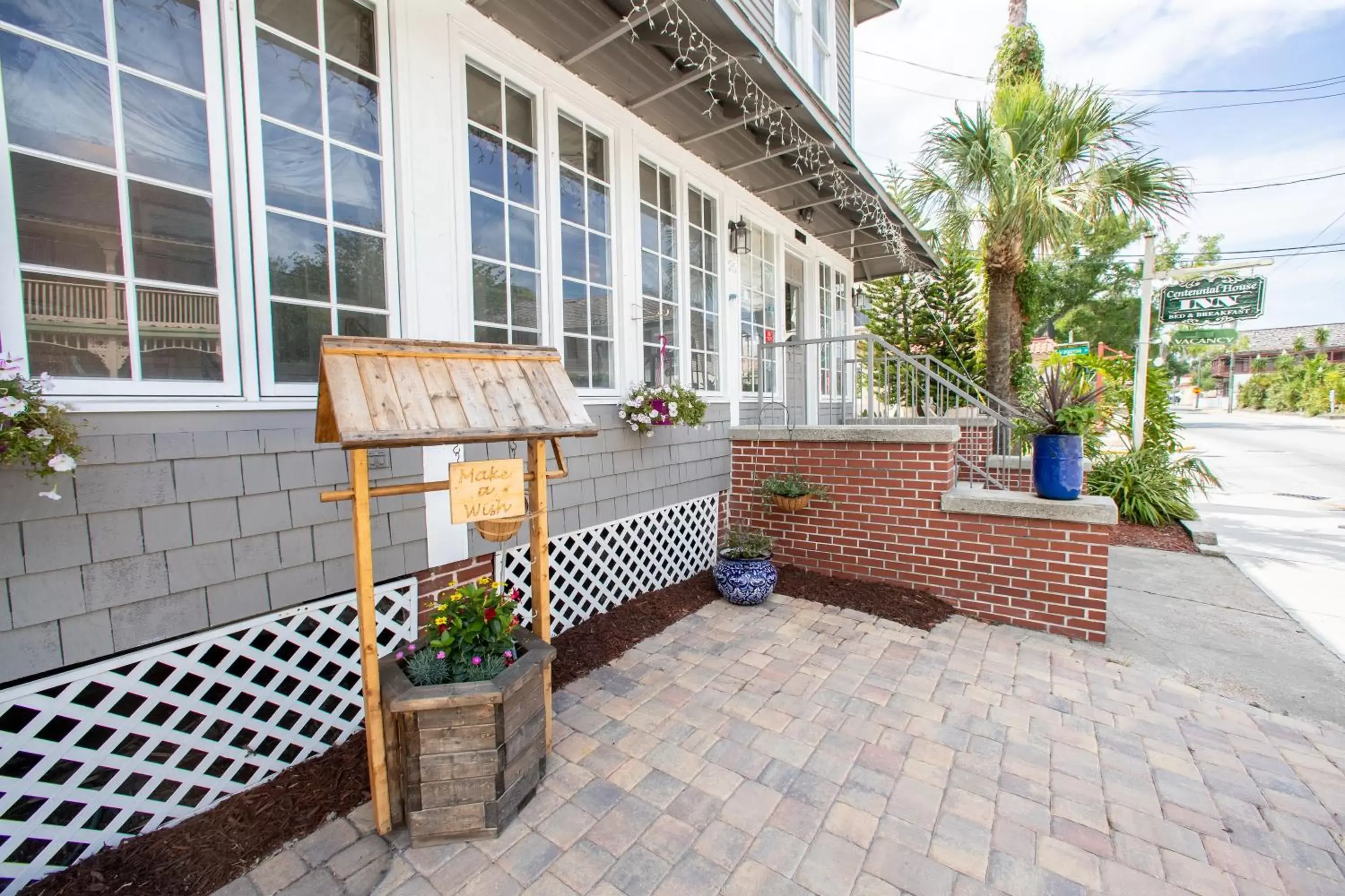 Patio in Carriage Way Centennial House - Adult Only- Saint Augustine