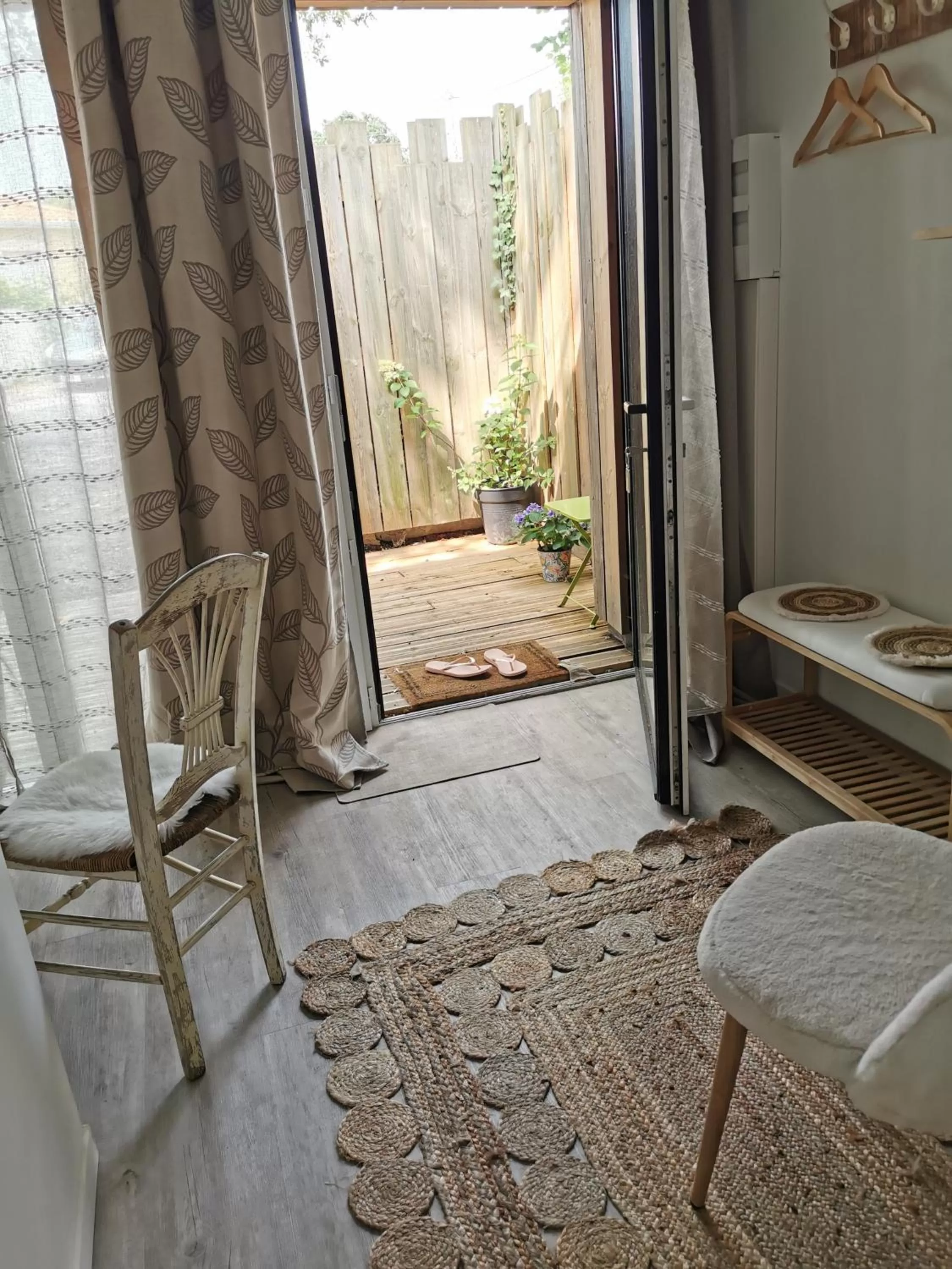 Patio in Au Poème du Chêne