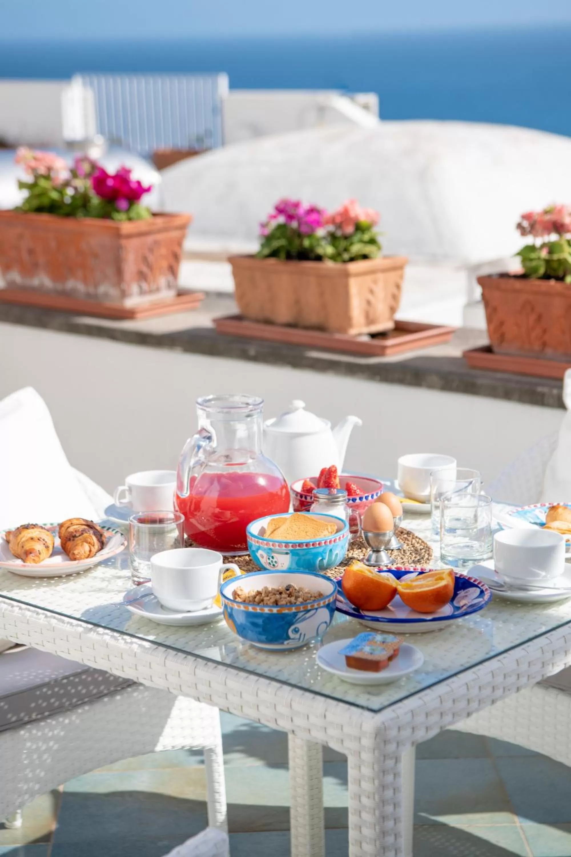 Food and drinks in Casa Guadagno