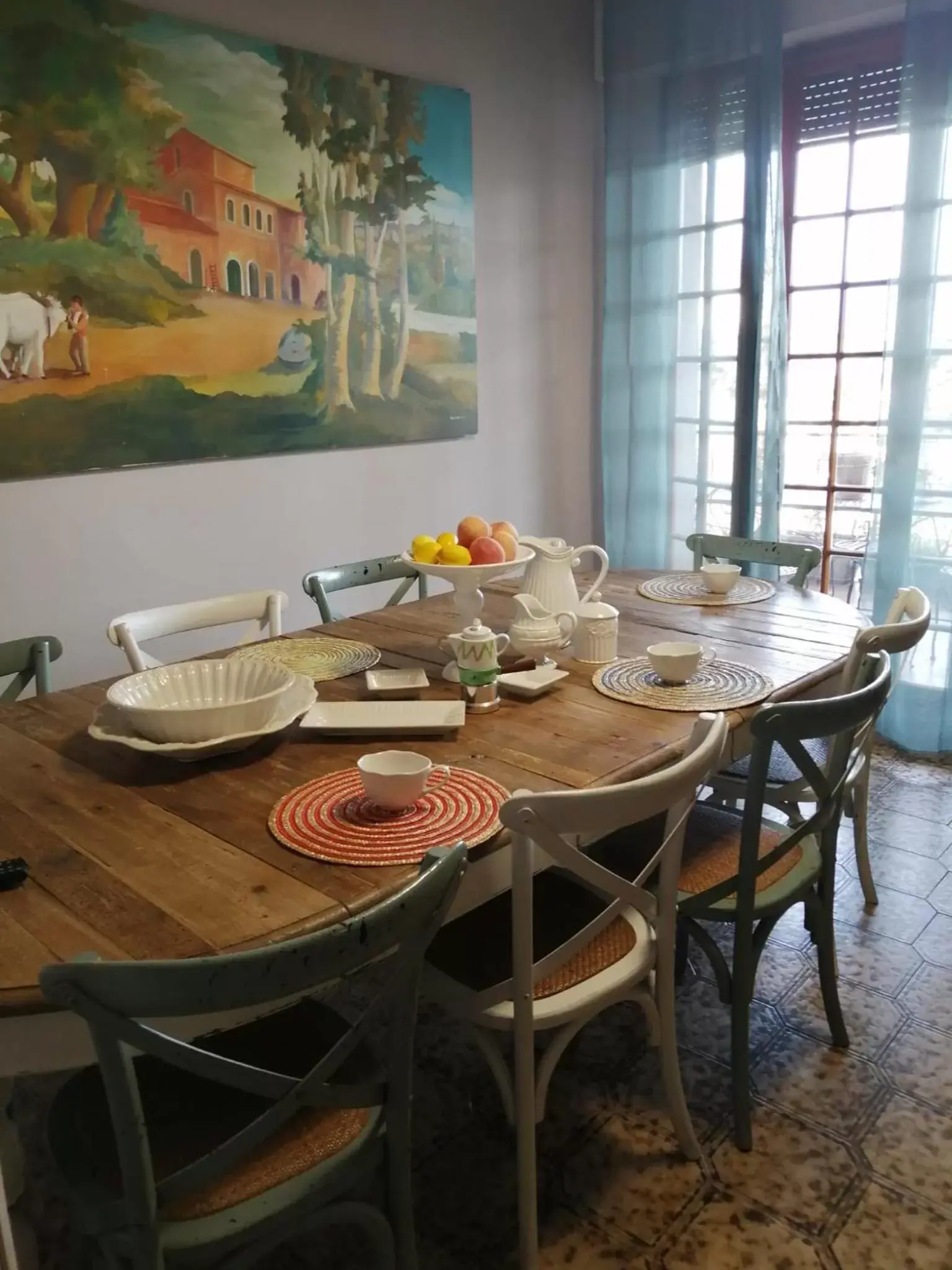 Dining Area in Sopra Le Poste