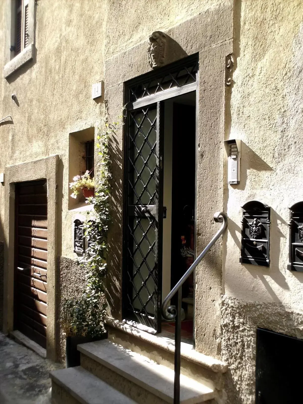 Facade/entrance in La Quiete di Viterbo