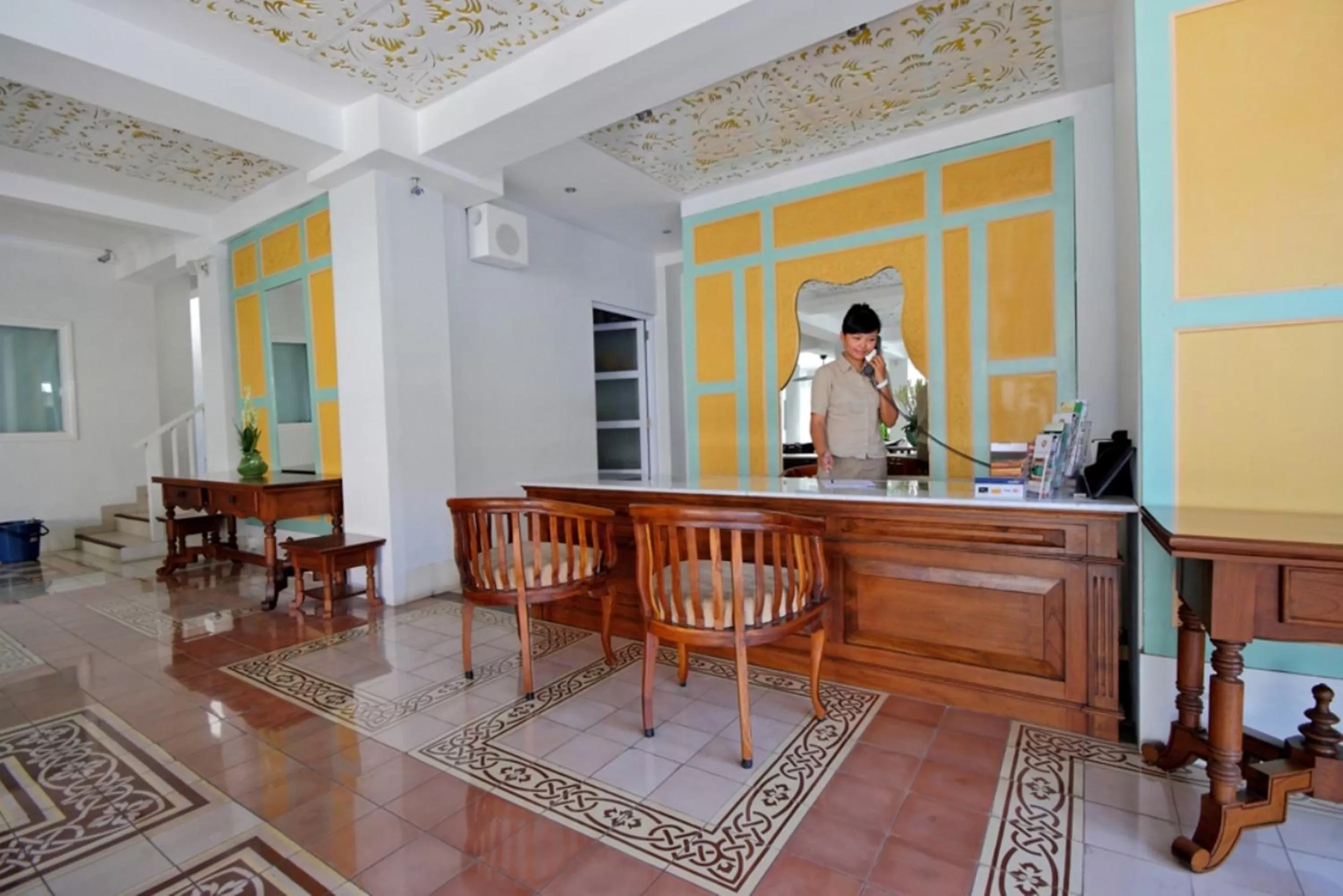 Lobby or reception in Samsara Inn