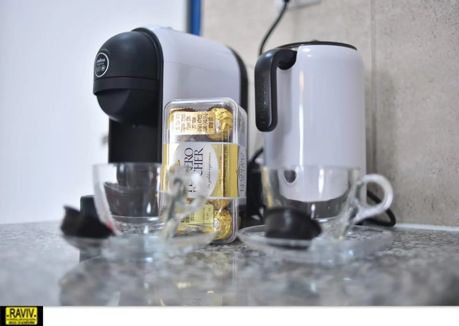 Coffee/Tea Facilities in Suite Marina Caesarea