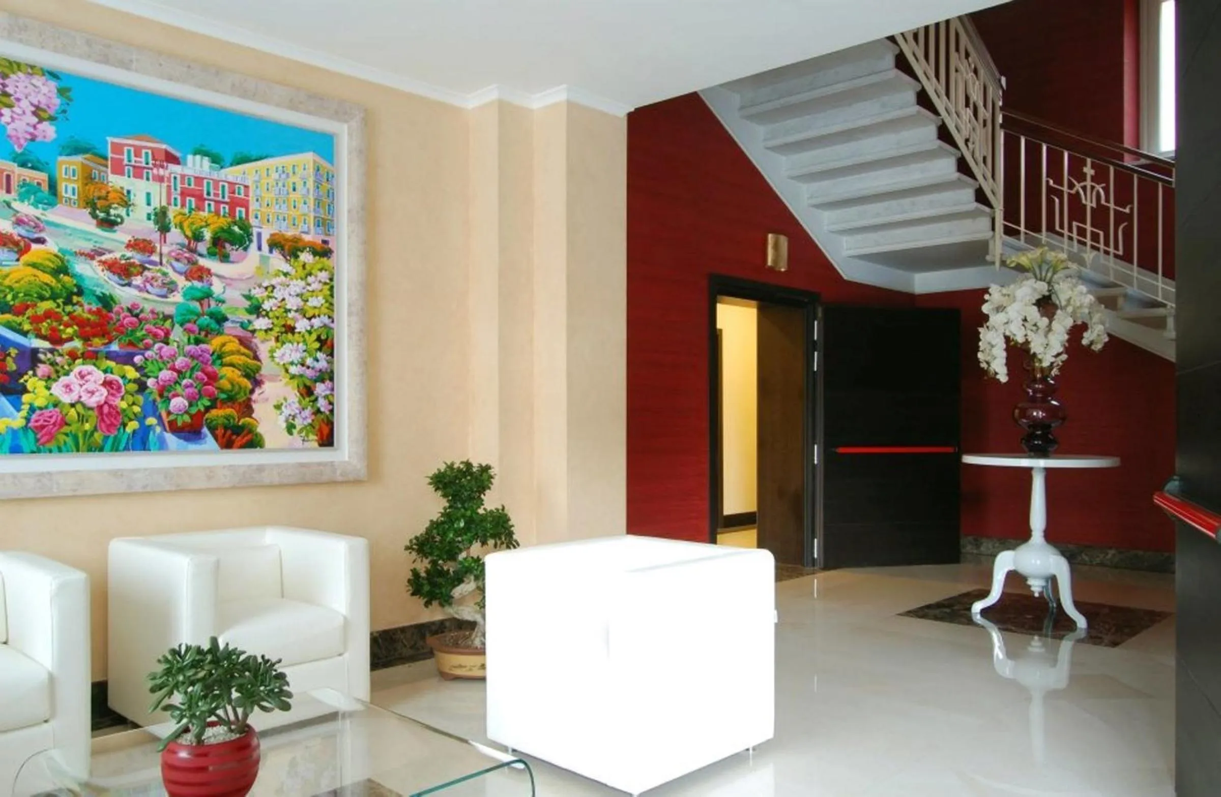 Lobby or reception in Hotel Palazzo Giancola