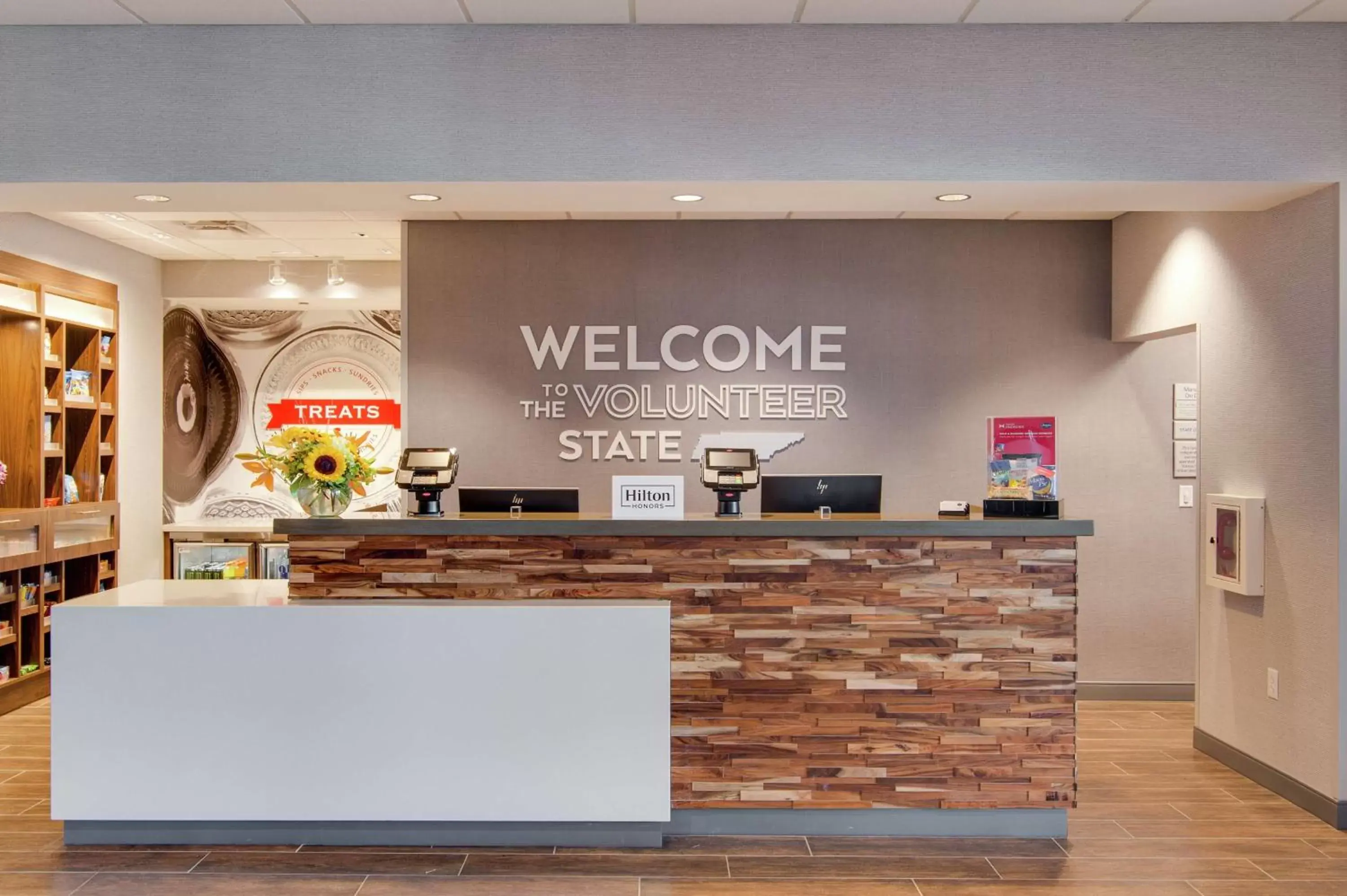 Lobby or reception in Hampton Inn & Suites by Hilton Nashville North Skyline Lobby or reception in Hampton Inn & Suites by Hilton Nashville North Skyline