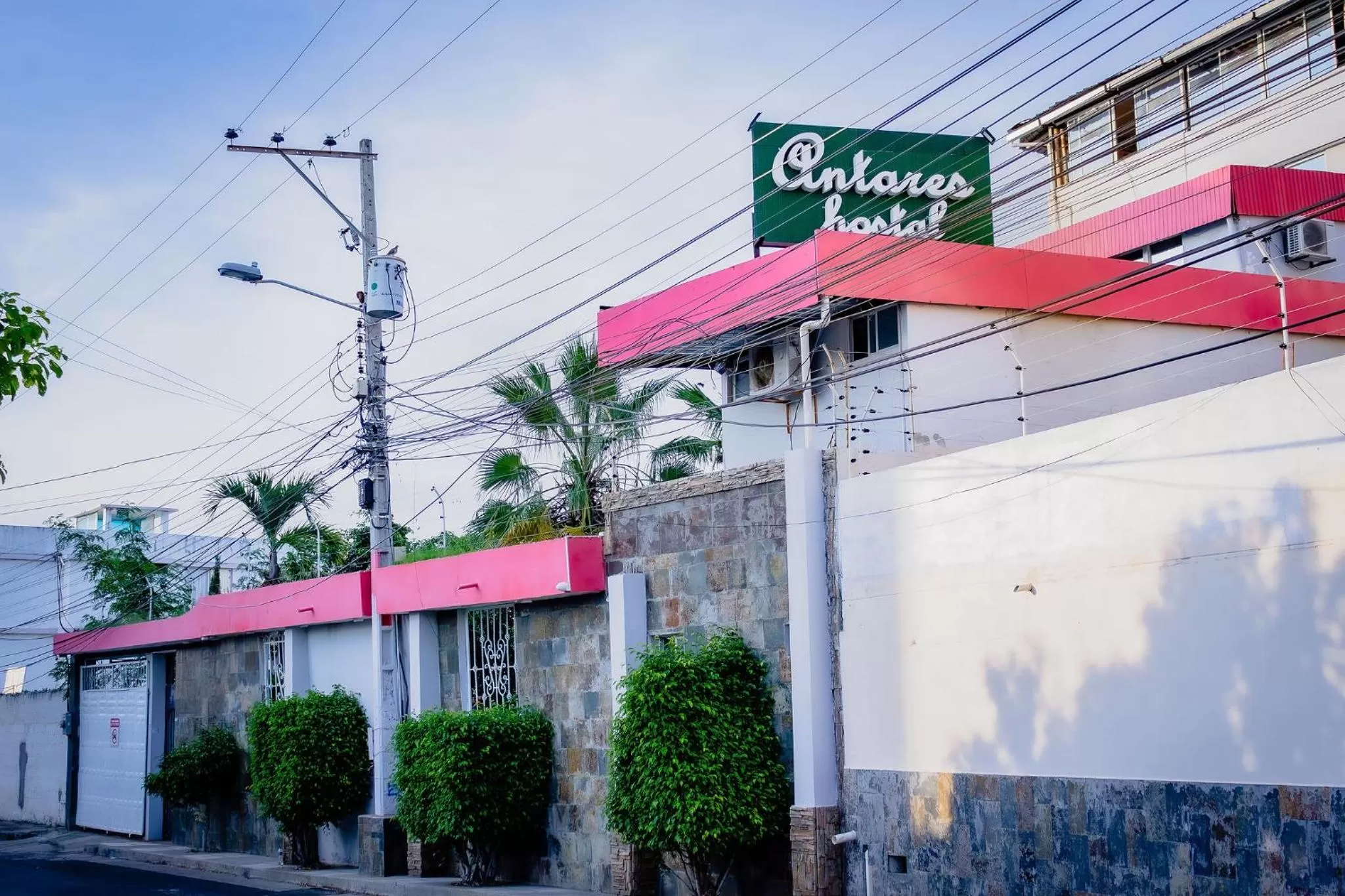 Property building in Hostal Antares