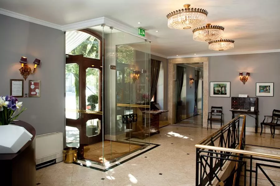 Lobby or reception in Hotel do Elevador