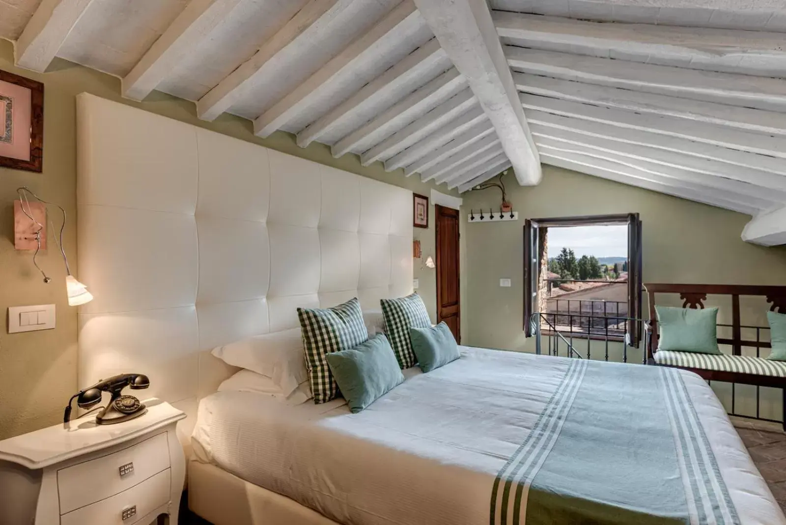 Bed in PALAZZO DEL CAPITANO Wellness & Relais - Luxury Borgo Capitano Collection