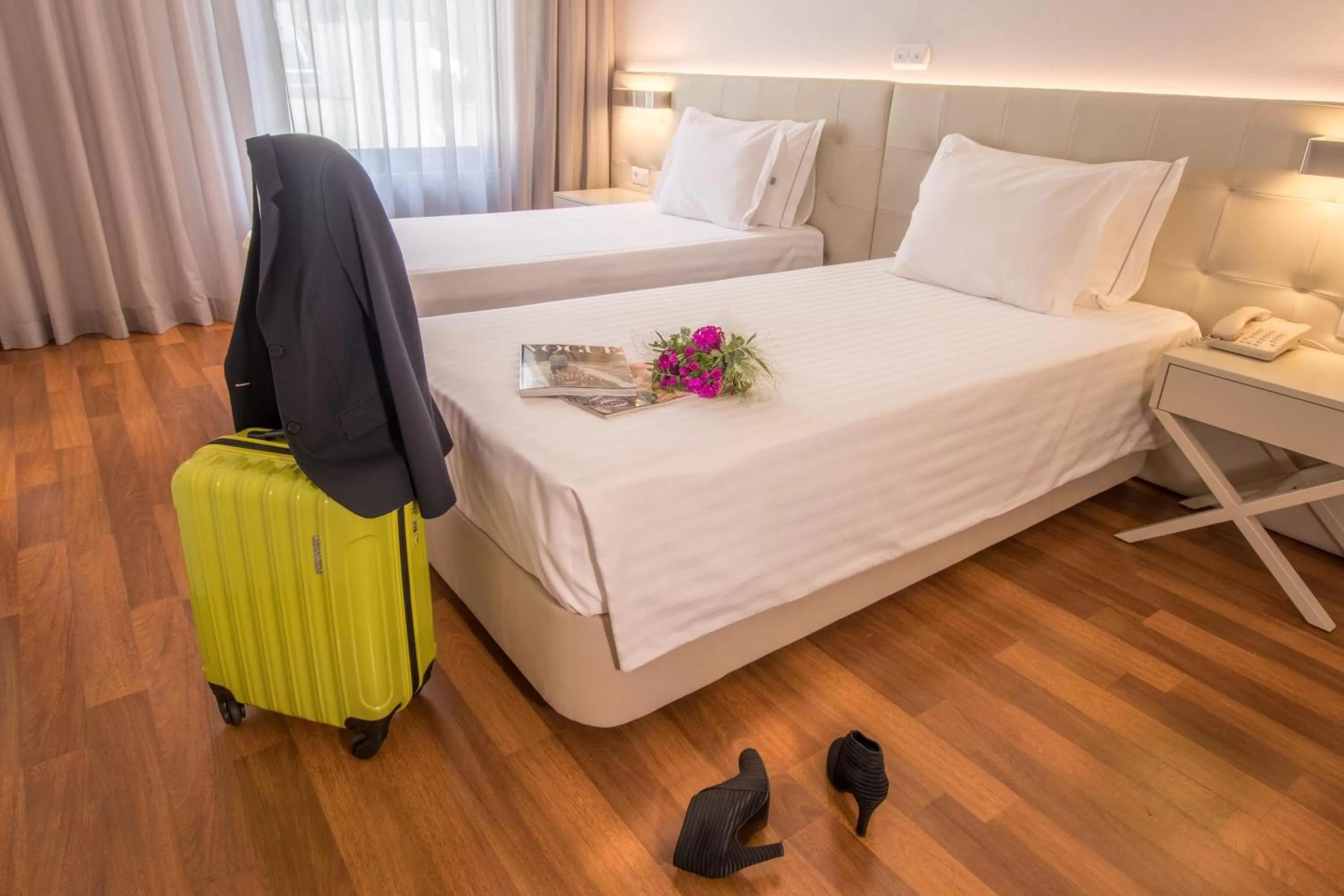 Bed in Hotel Travel Park Lisboa