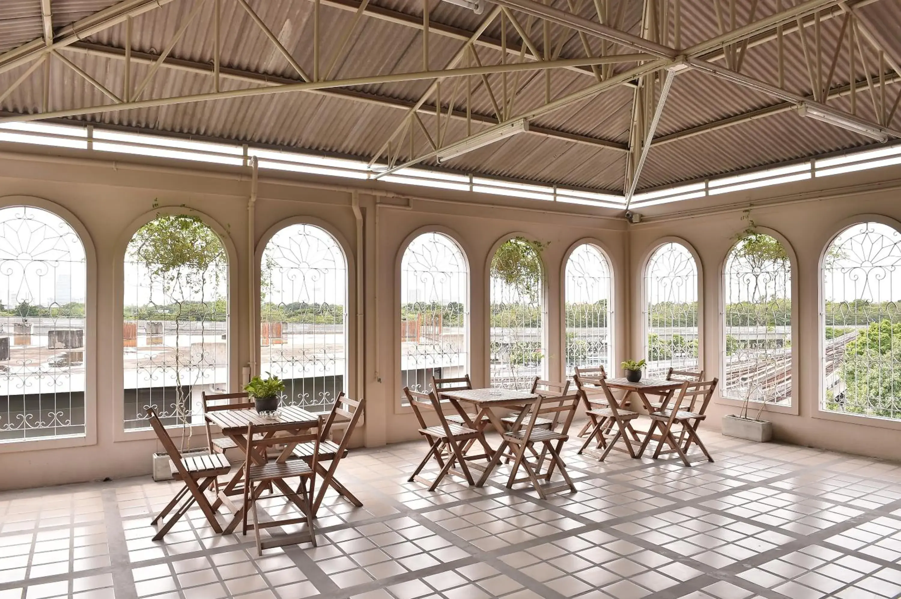 Patio, Restaurant/Places to Eat in G9 Bangkok Hotel Patio, Restaurant/Places to Eat in G9 Bangkok Hotel