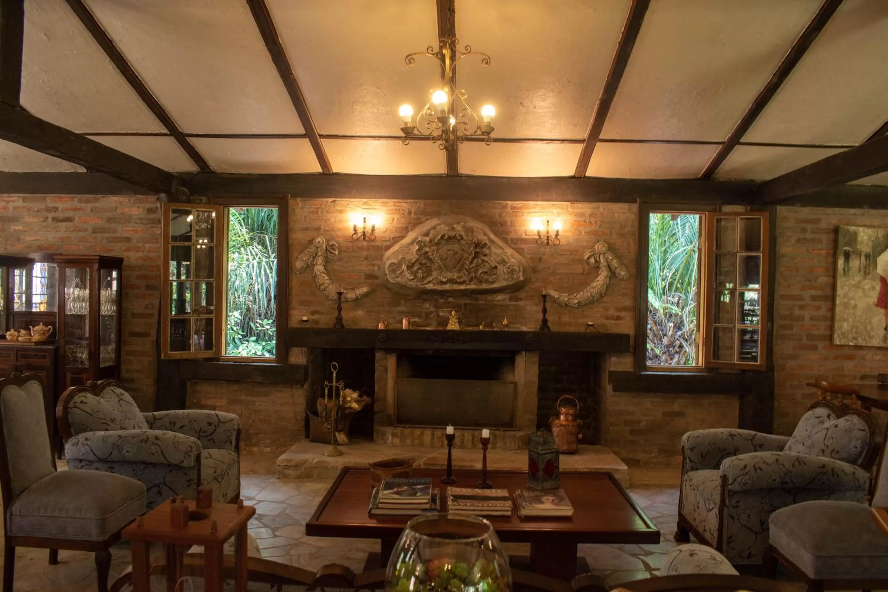 Living room in Hotel Santa Esmeralda