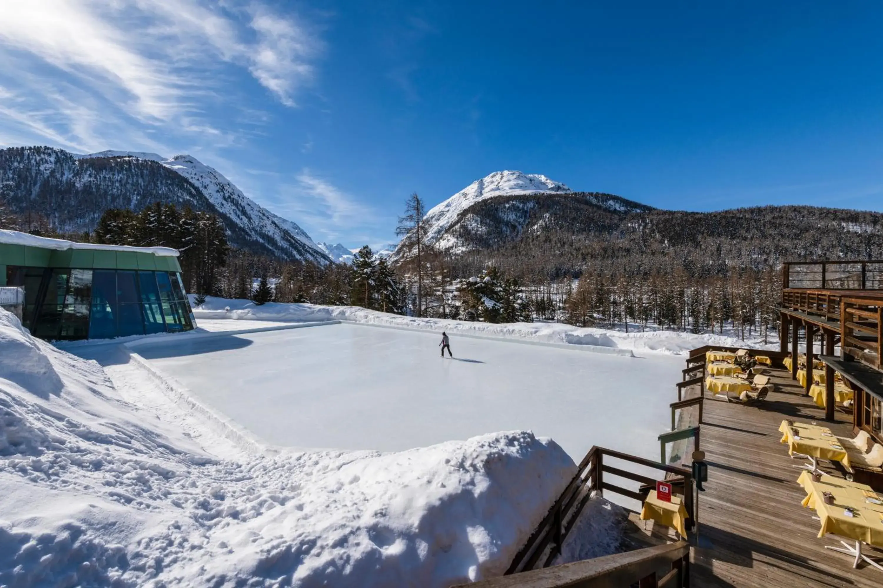 Restaurant/places to eat, Winter in Grand Hotel Kronenhof