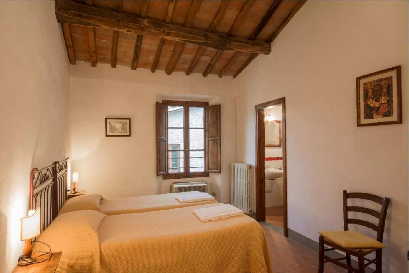 Bedroom, Bed in Borgo Bottaia