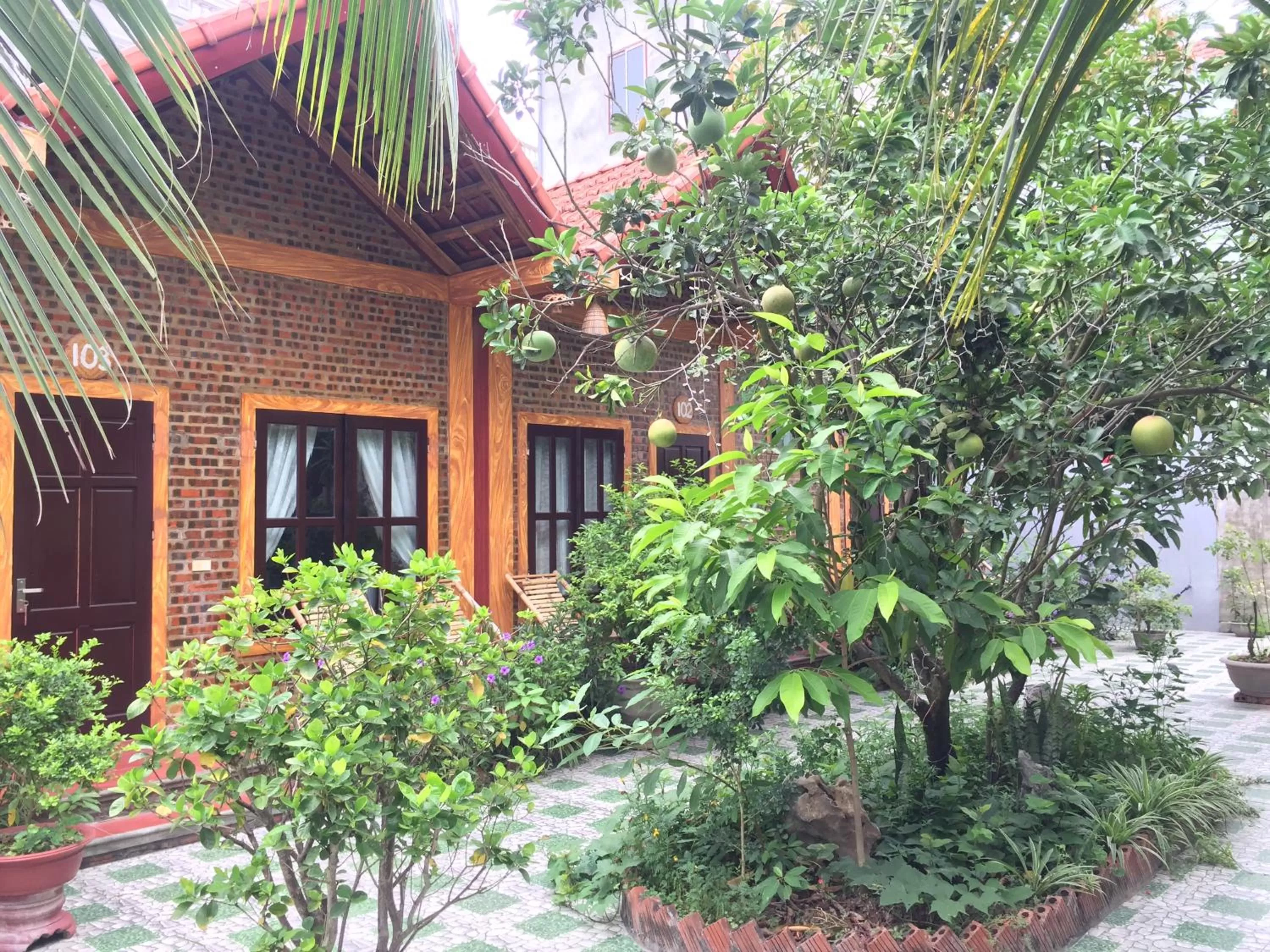 Garden in Tam Coc Vinh Thinh Homestay