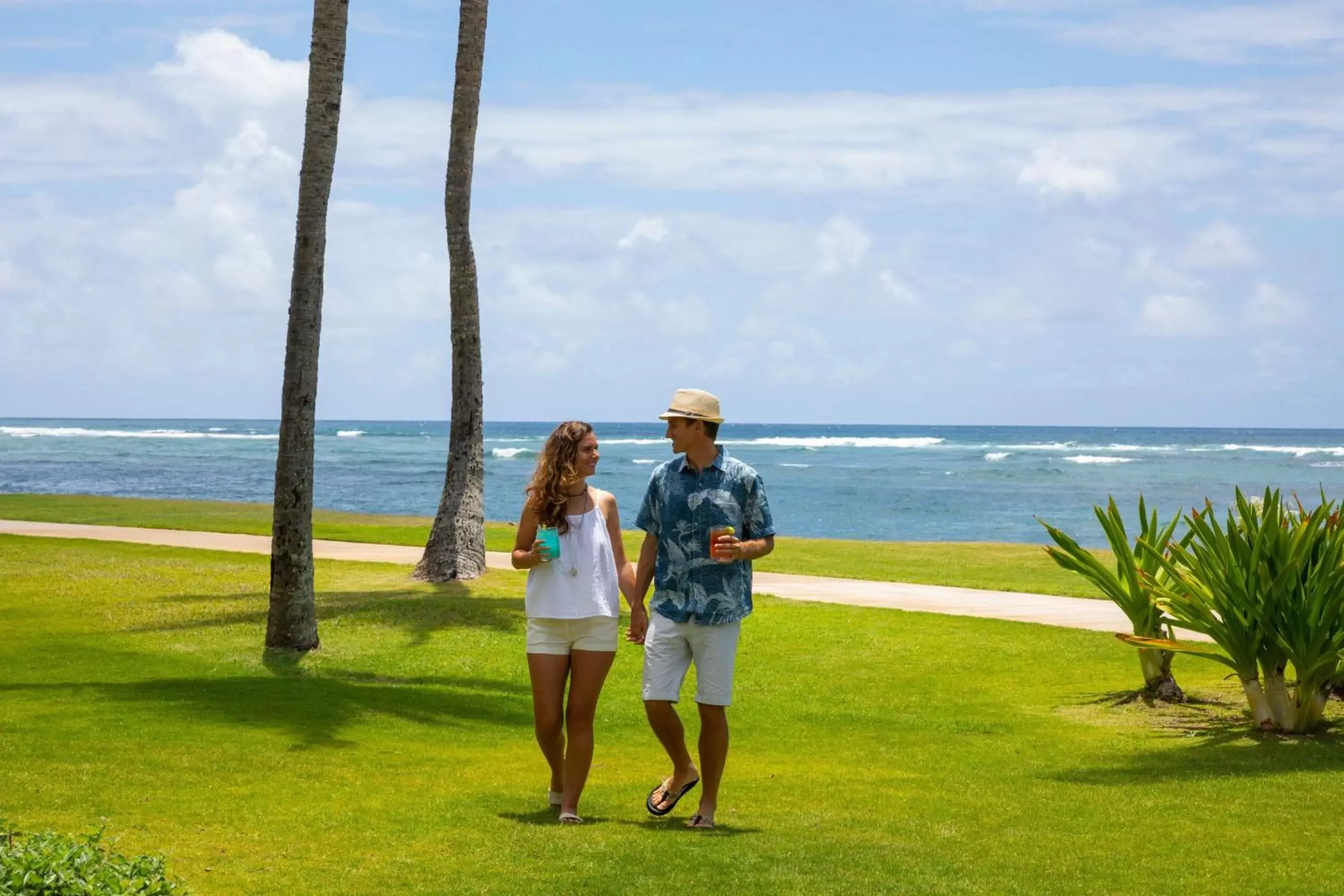 Beach in Sheraton Kauai Coconut Beach Resort