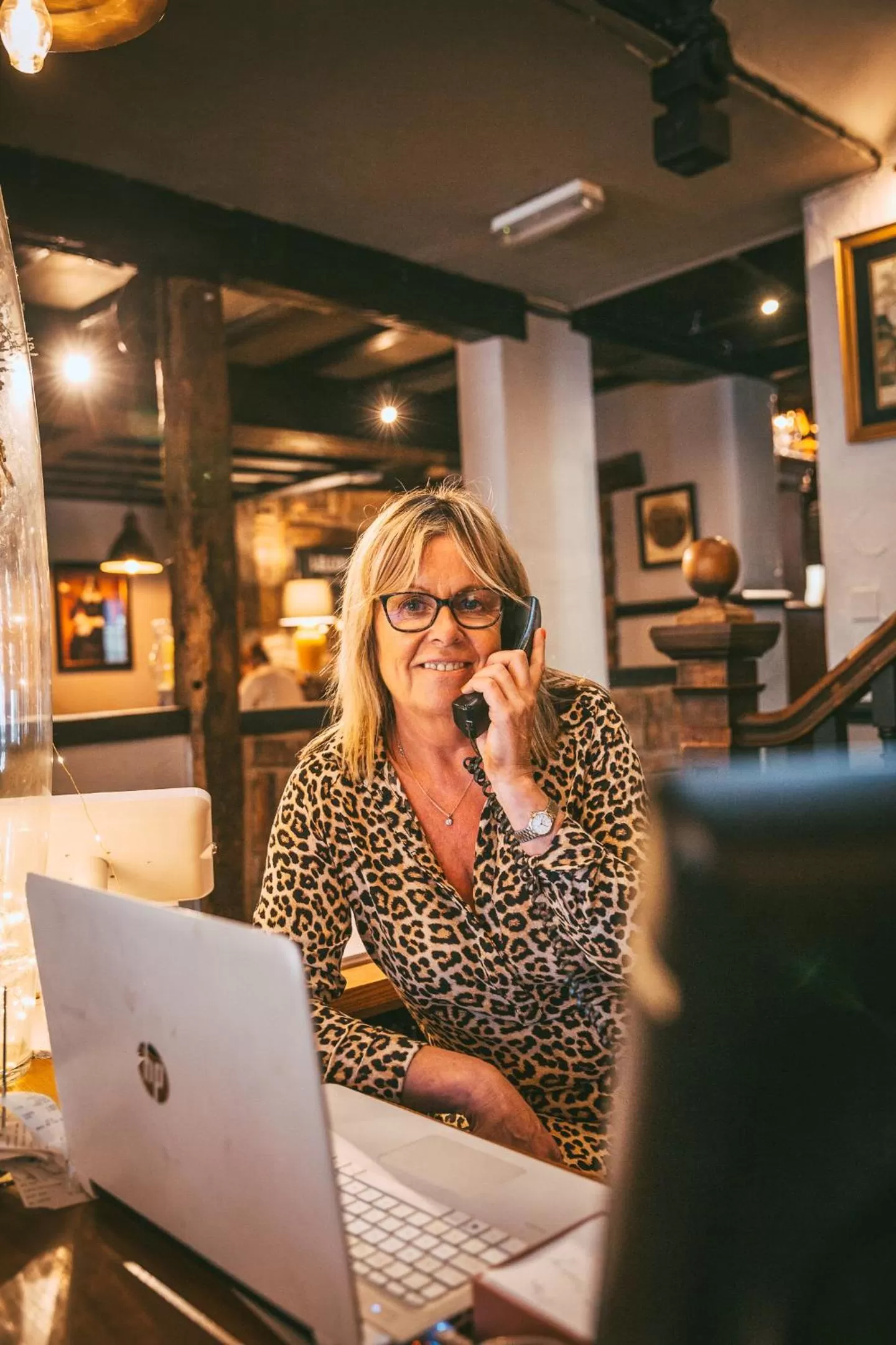 Staff in Rose & Crown Inn