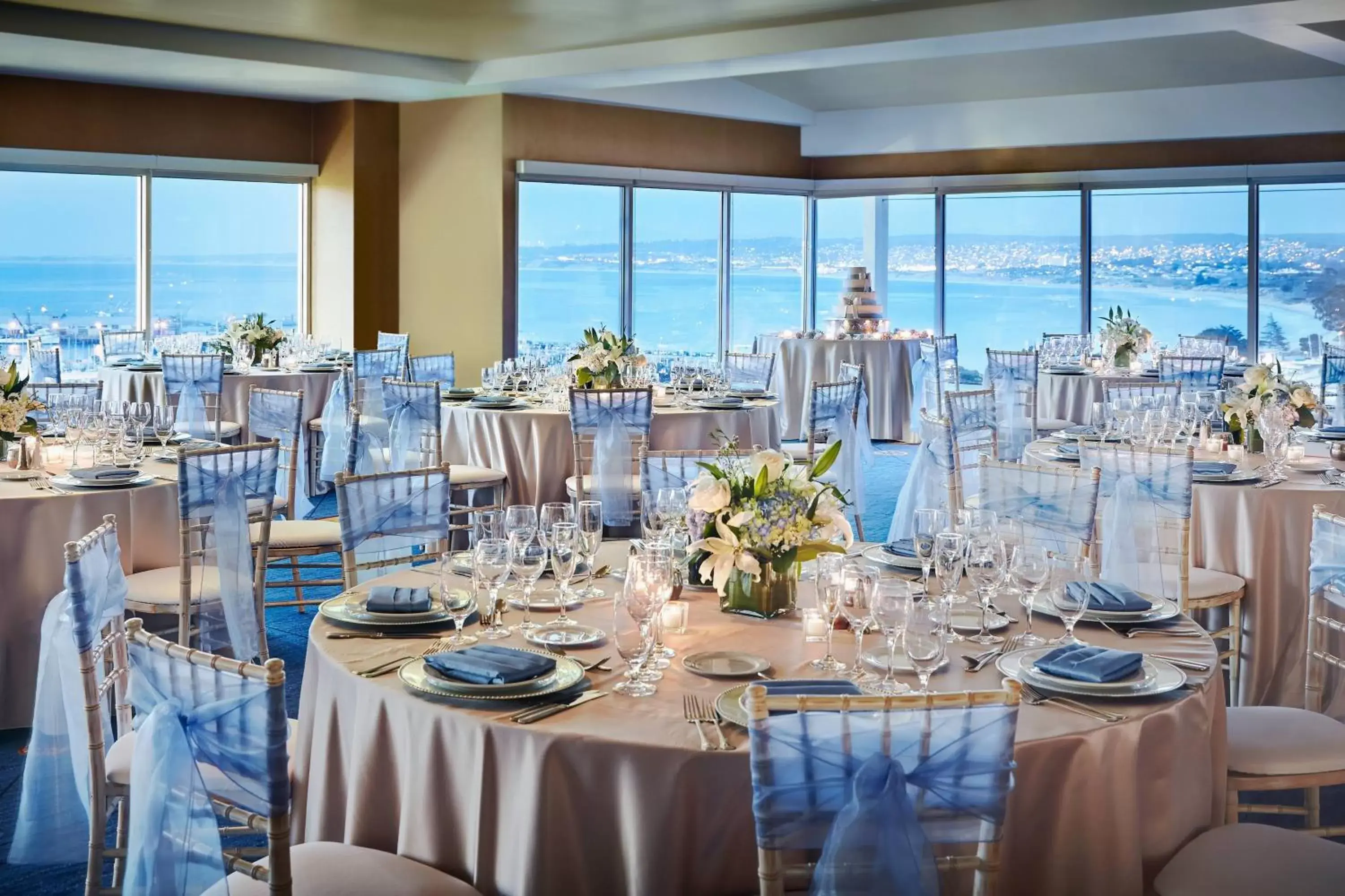 Lobby or reception, Banquet Facilities in Monterey Marriott