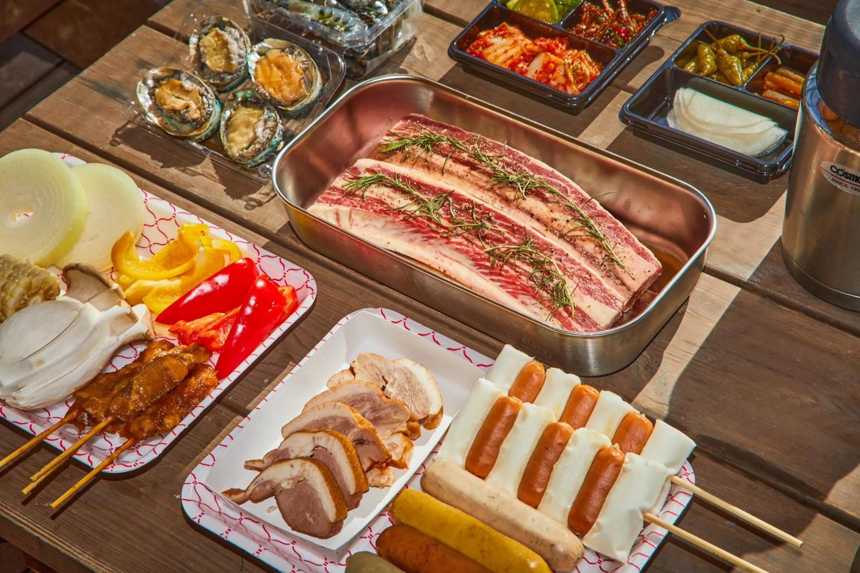 BBQ facilities in Gyeongju Mauna Ocean Resort