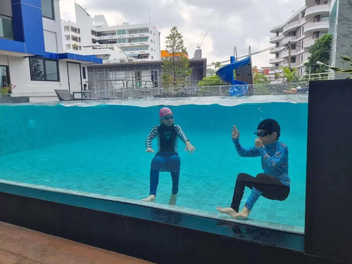 Swimming Pool in Lewit Hotel Pattaya, a member of Radisson Individuals