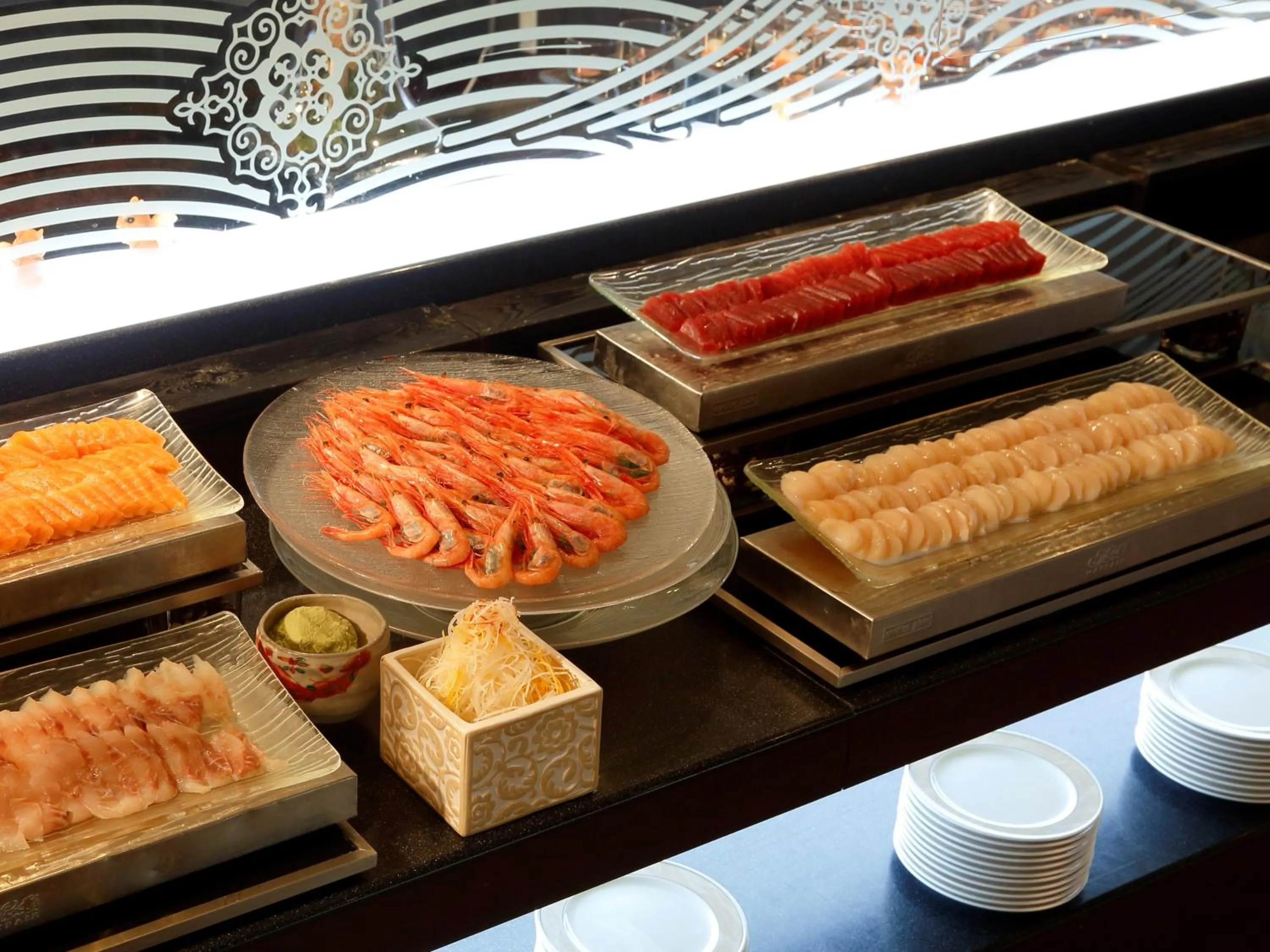 Dinner in Hokuten no Oka Abashiriko Tsuruga Resort