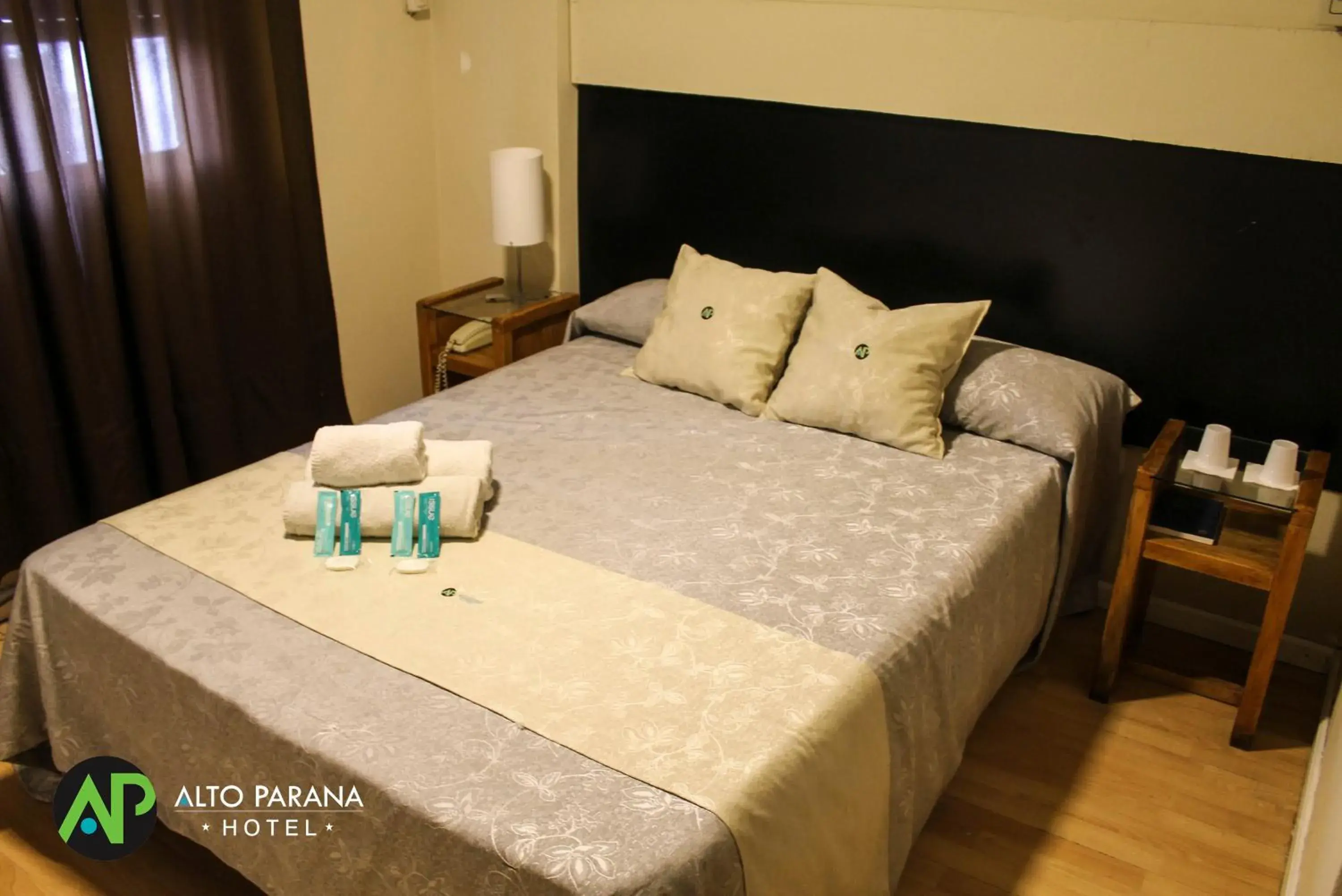 Bed in Hotel Alto Parana