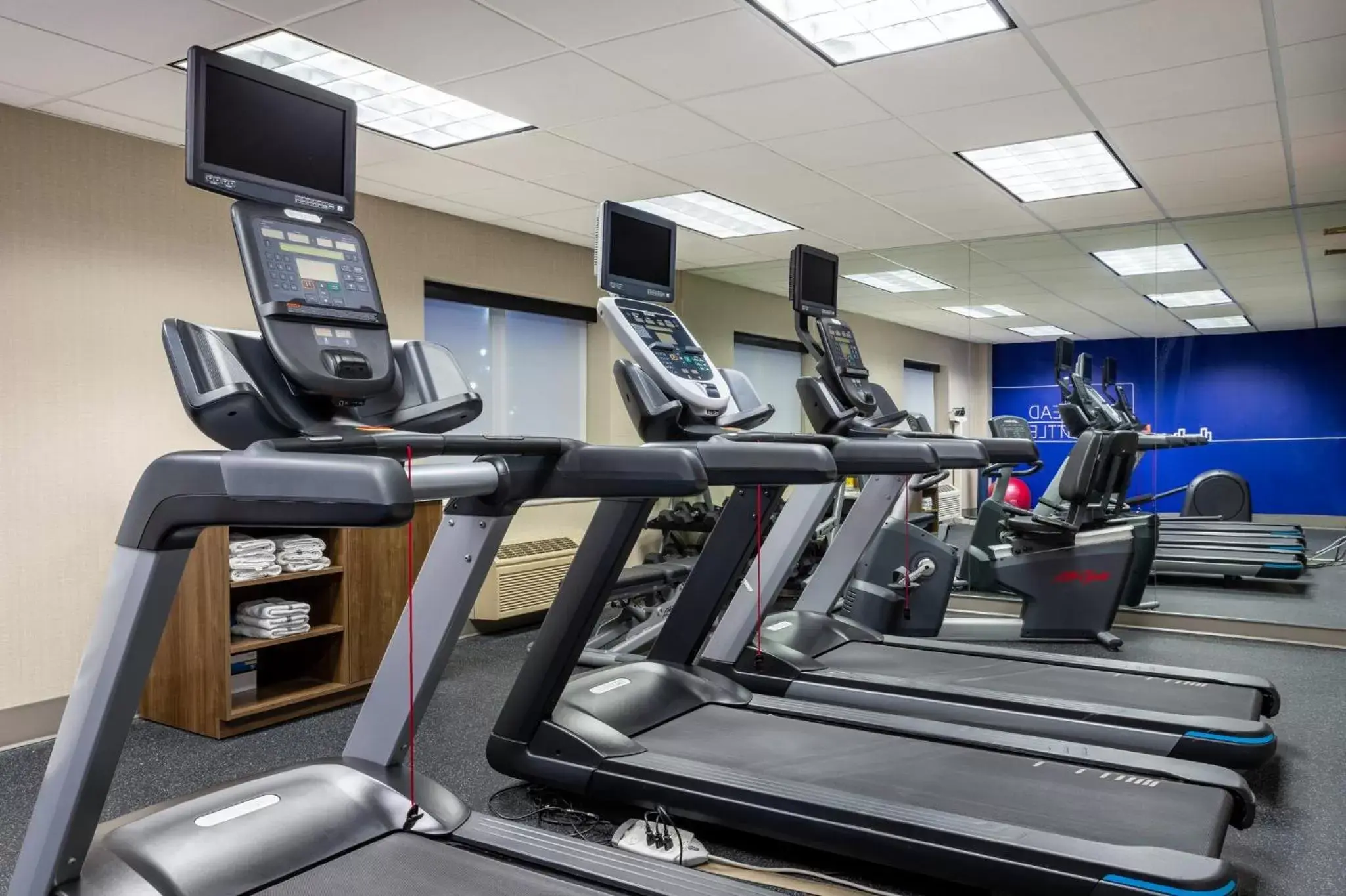 Fitness centre/facilities, Fitness Center/Facilities in Holiday Inn Express Hotel & Suites-St. Paul, an IHG Hotel