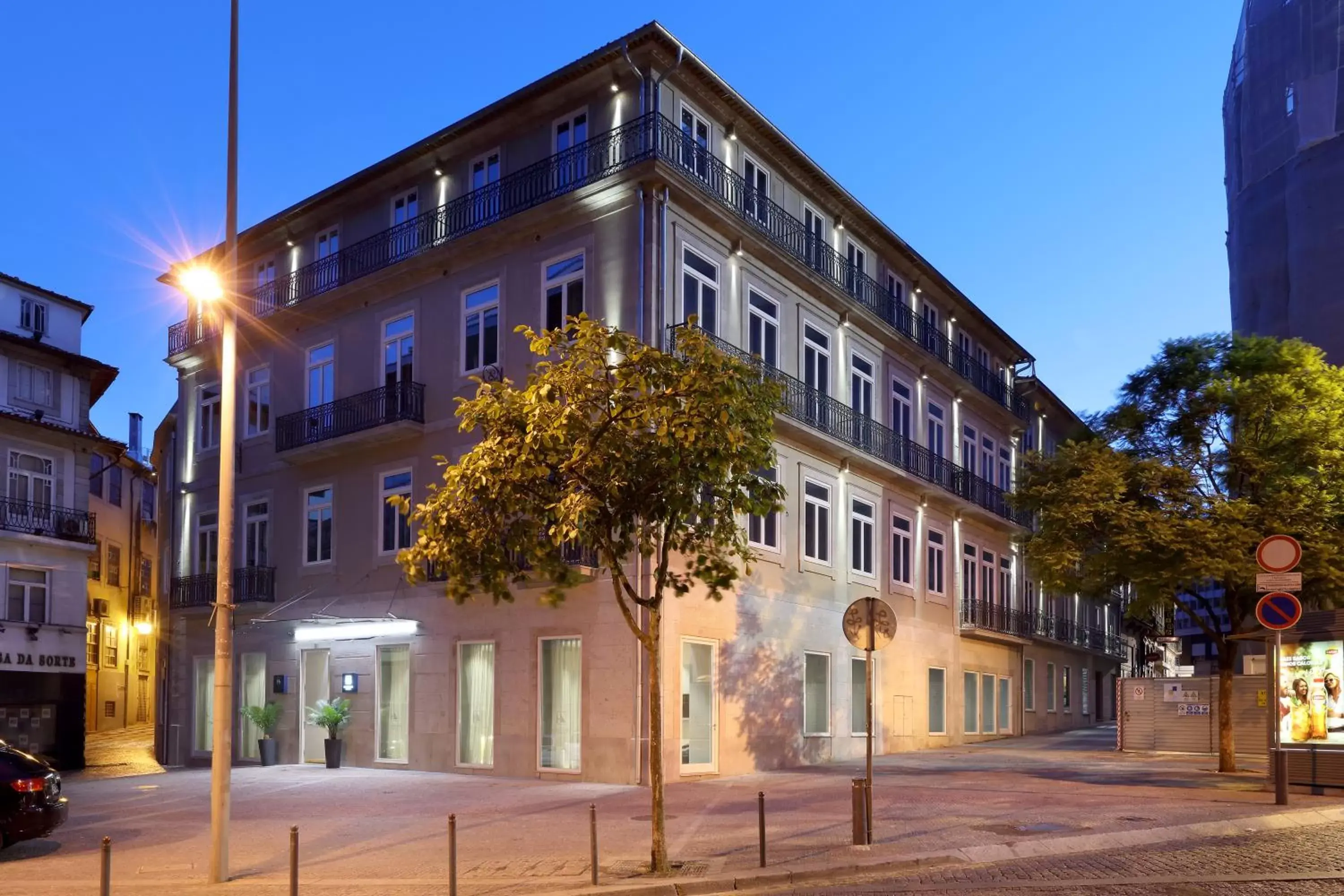 Property building in Eurostars Porto Centro